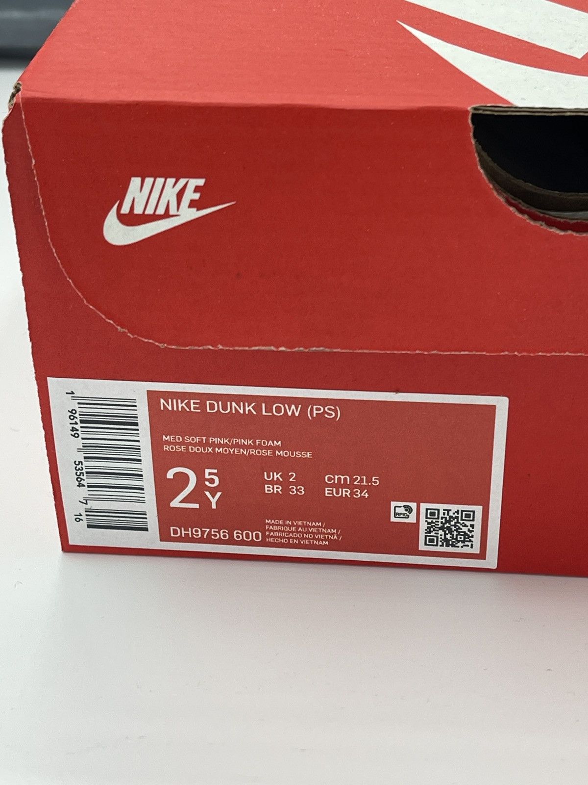Nike Brand new never worn Nike 'triple pink' dunk lows sz4.5 wmns Size US 4.5 / IT 34.5 - 4 Thumbnail