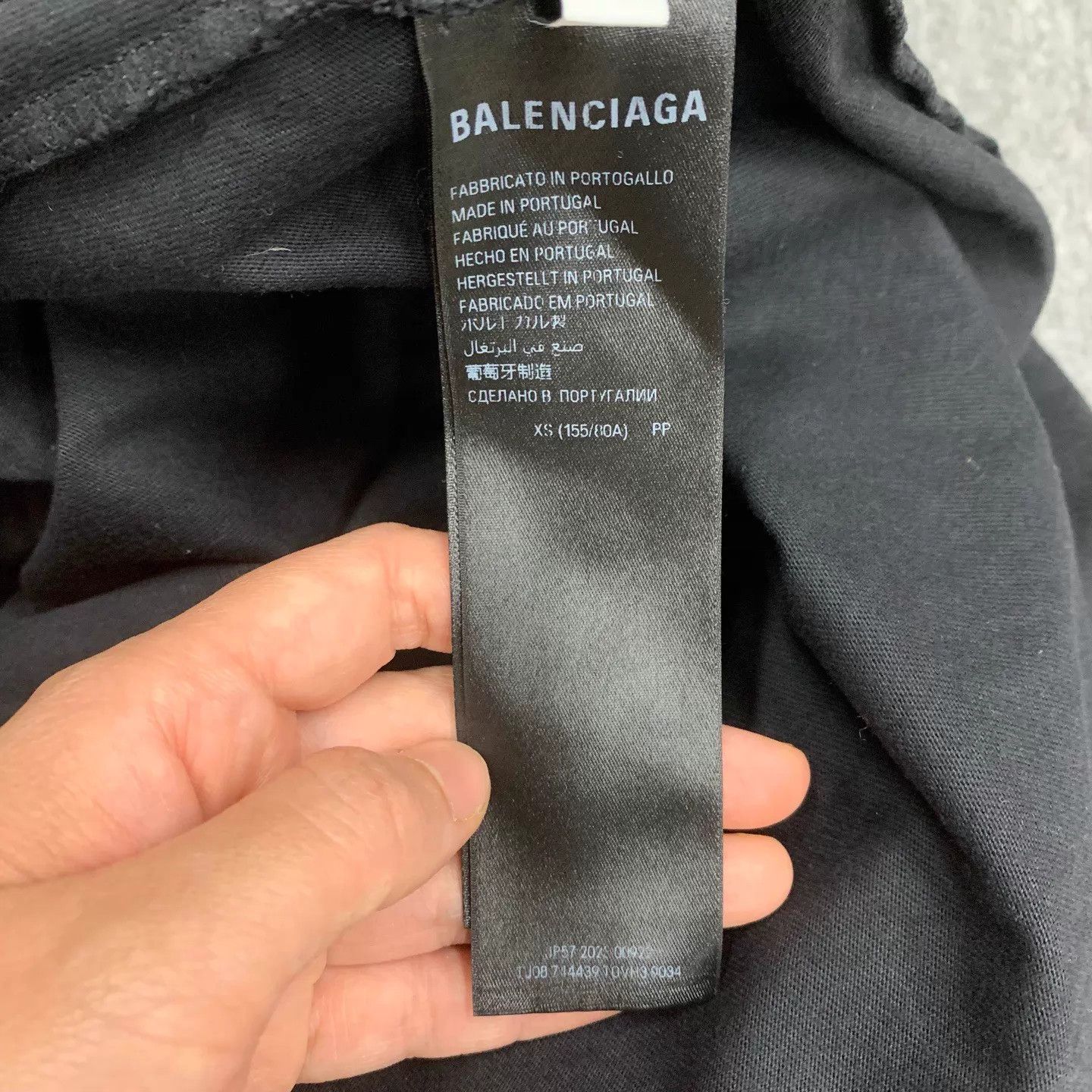 Balenciaga Balenciaga Black Heart Print SS T XS 95new 14611 Size US XS / EU 42 / 0 - 6 Thumbnail