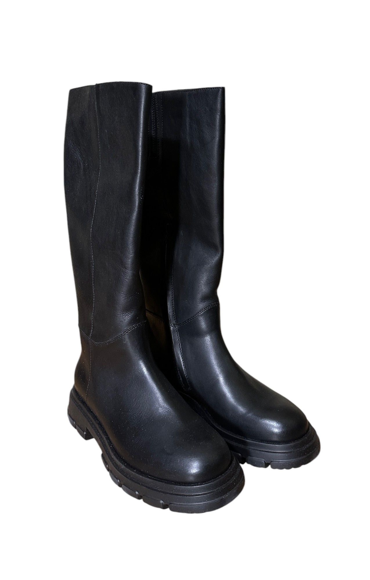 Leather Candice Cooper Black Leather Boots Size US 8 / IT 38 - 2 Thumbnail