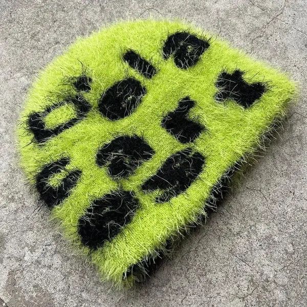 Japanese Brand Koyama x Miki Rabbit Fur Aesthetics Knit Beanie Hat Size ONE SIZE - 2 Thumbnail
