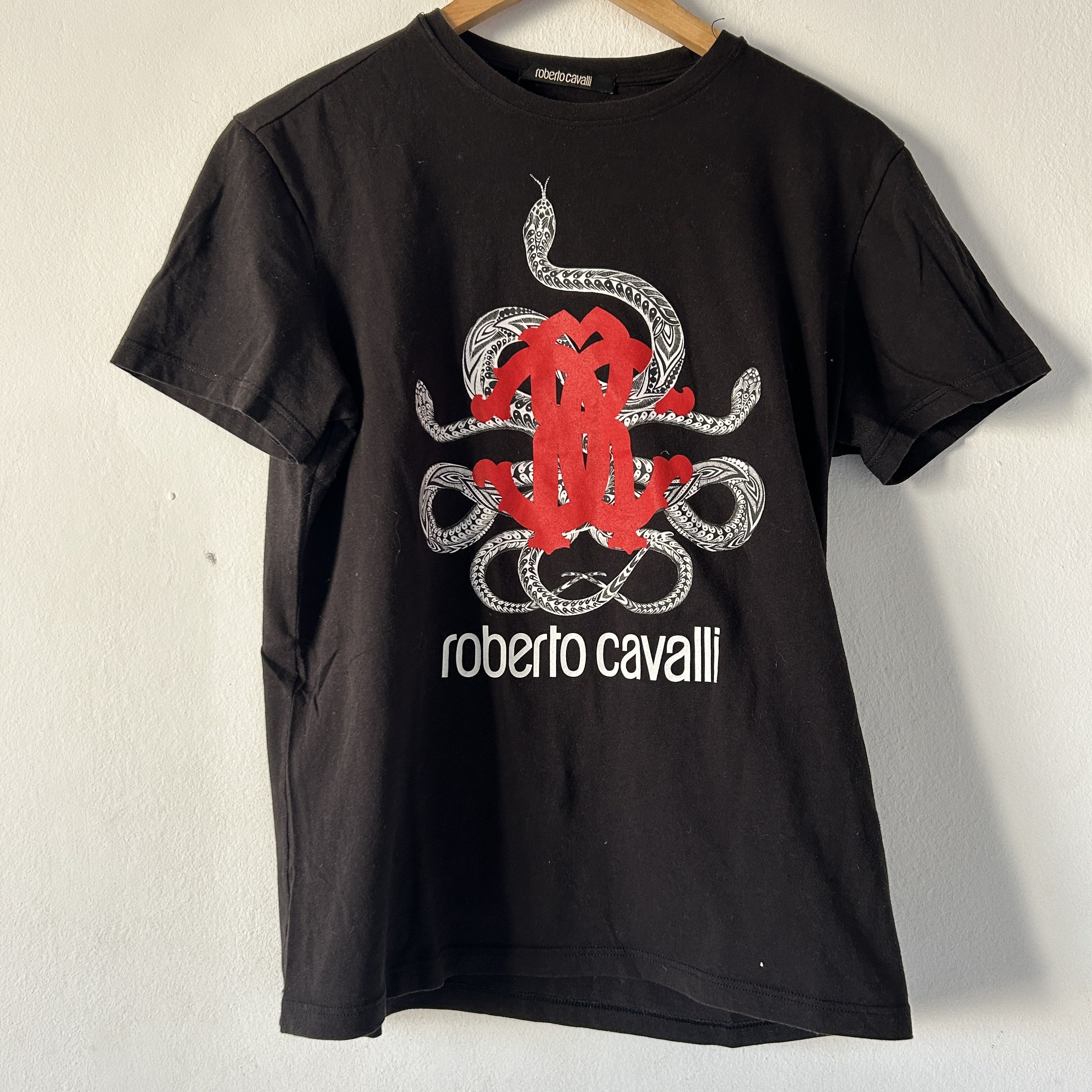 Roberto Cavalli Vintage Y2K Roberto Cavalli T-Shirt Size L / US 10 / IT 46 - 6 Thumbnail
