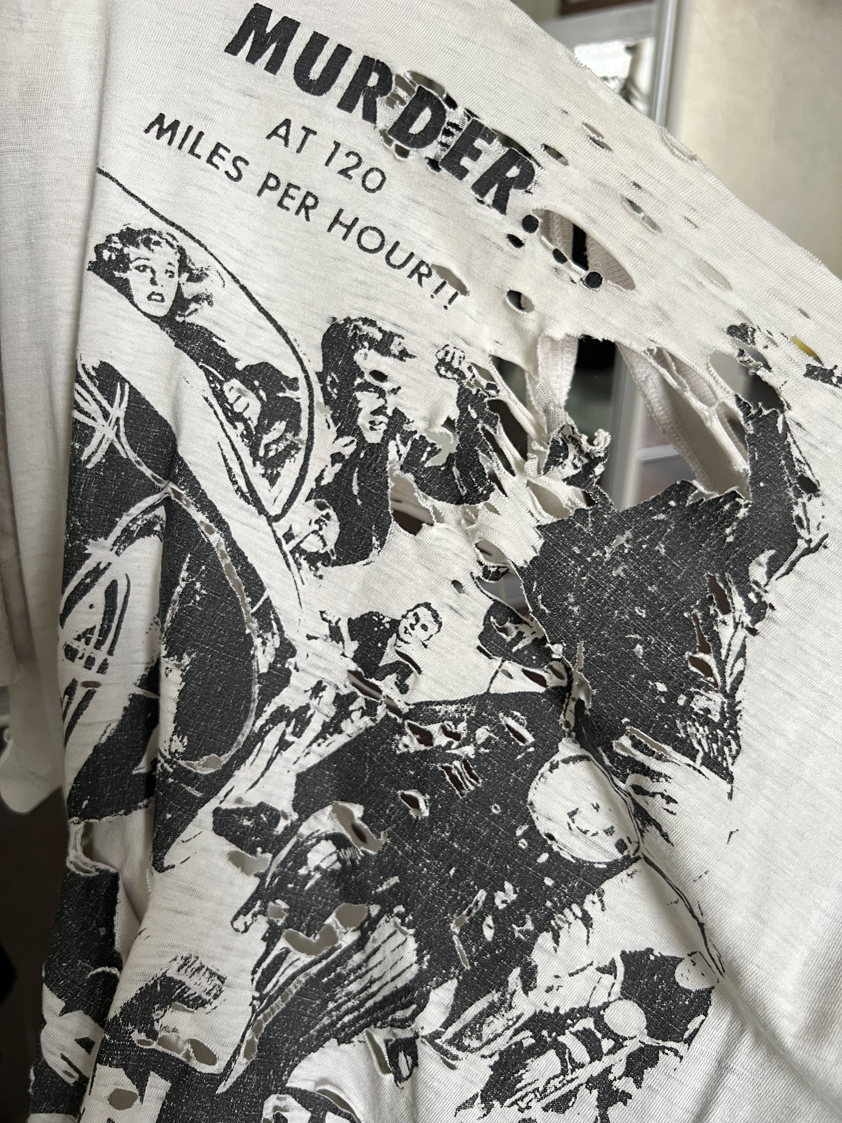 Band Tees Vintage Distressed Thrashed Green Day Riot Shirt Size US L / EU 52-54 / 3 - 11 Thumbnail