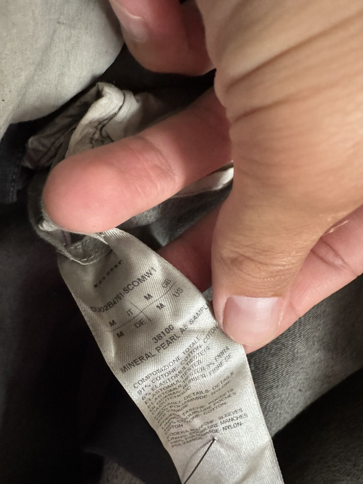 Rick Owens Hustler Sample Color Swatch Parka Size US M / EU 48-50 / 2 - 8 Thumbnail