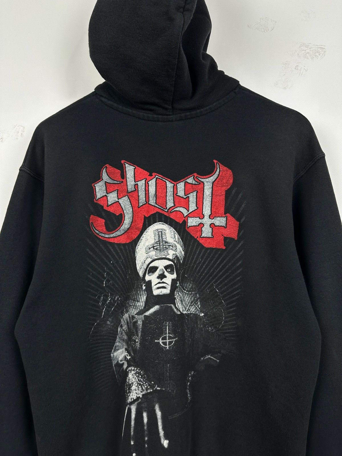 Band Tees Vintage Ghost Papa Emeritus Faded Black Zip Up Band Hoodie Size US M / EU 48-50 / 2 - 6 Thumbnail