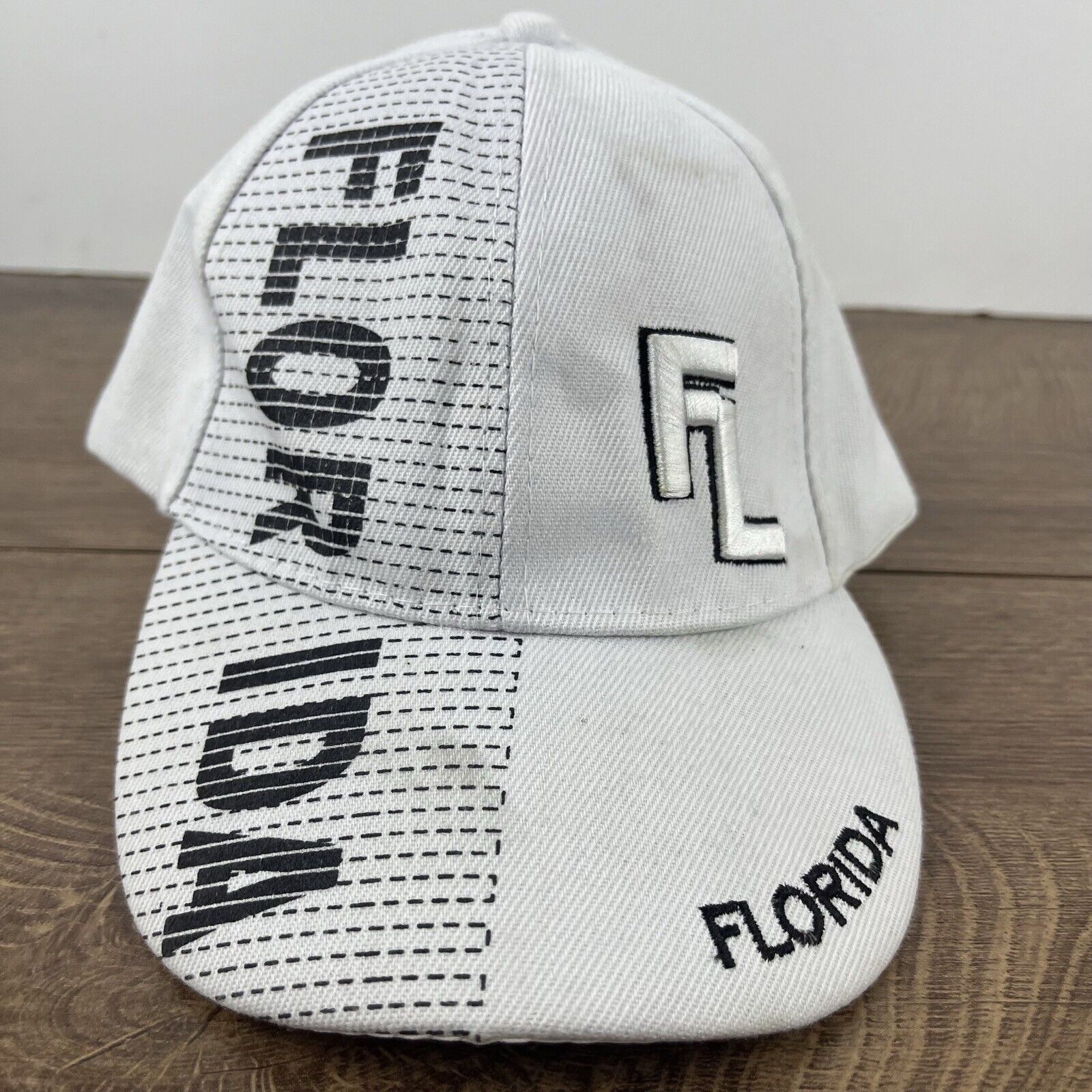 Other Florida White Hat Florida Baseball Hat White Adjustable Hat Size ONE SIZE - 6 Thumbnail