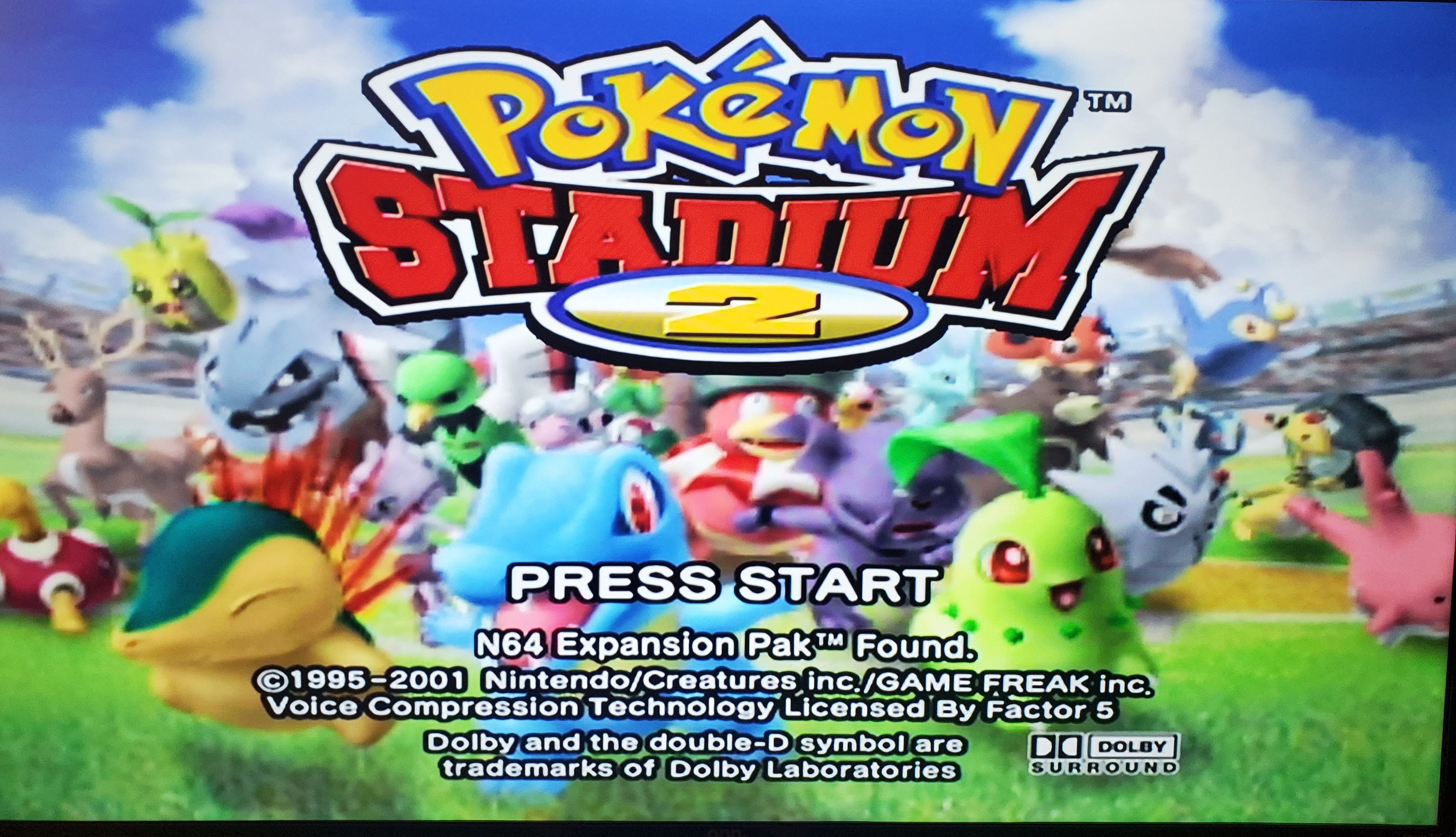 Nintendo Pokemon Stadium 2 N64 Nintendo 64 Video Game Cartridge 2000 Size ONE SIZE - 2 Thumbnail