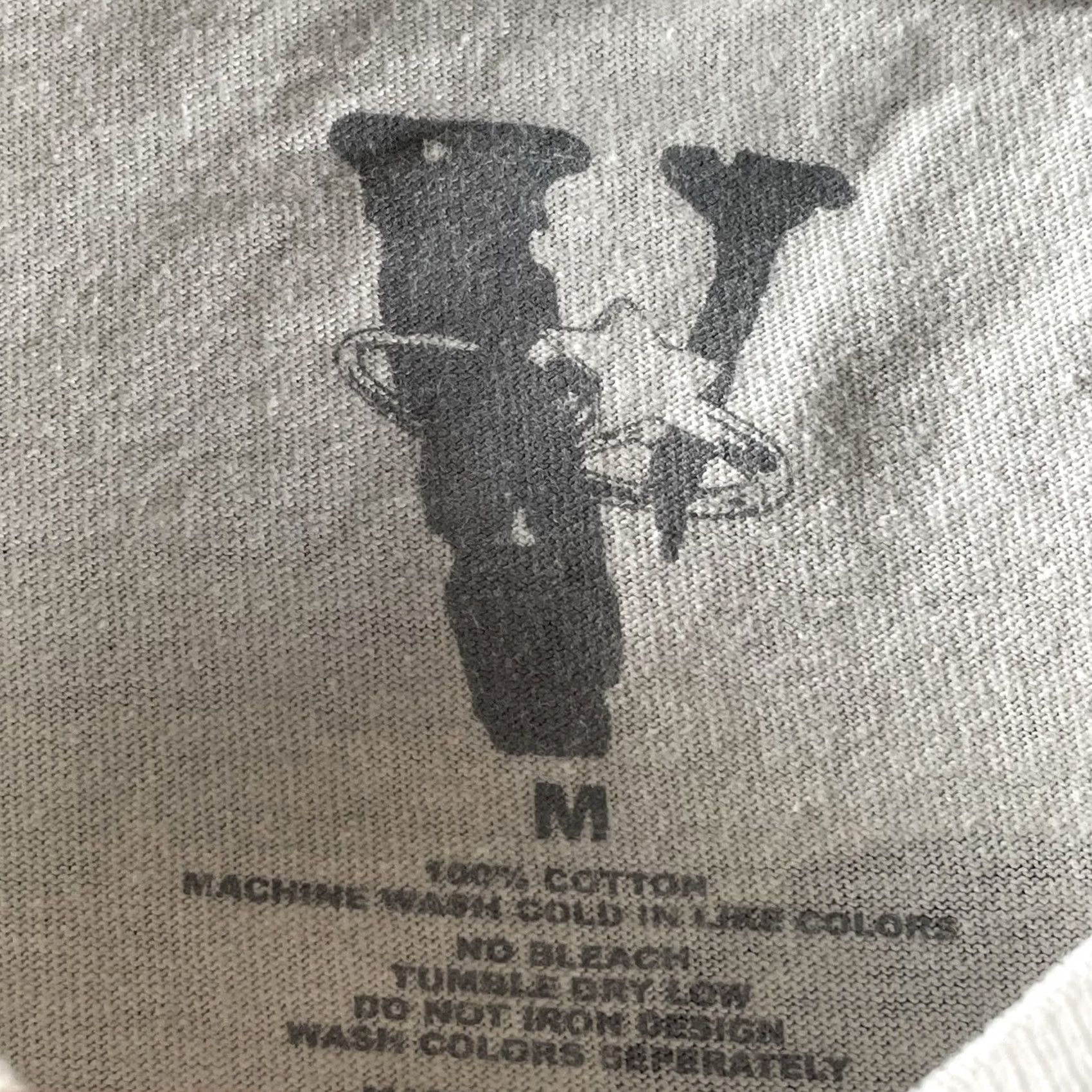 Vlone Pop Smoke x VLONE Shirt Mens Medium The Woo Rose Floral V Graphic White Size US M / EU 48-50 / 2 - 3 Thumbnail