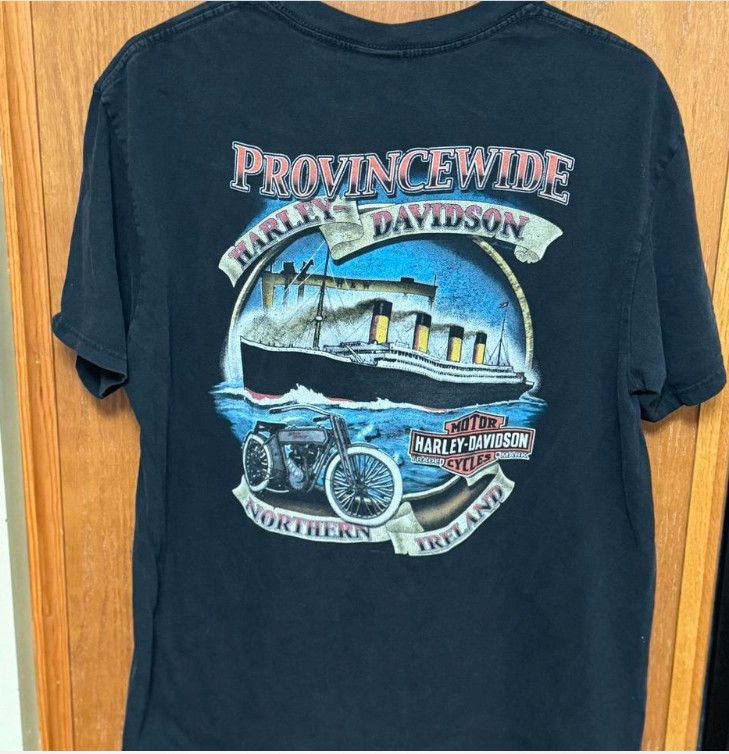 Harley Davidson × Vintage Harley Davidson Provincewide Tshirt Size US L / EU 52-54 / 3 - 3 Thumbnail