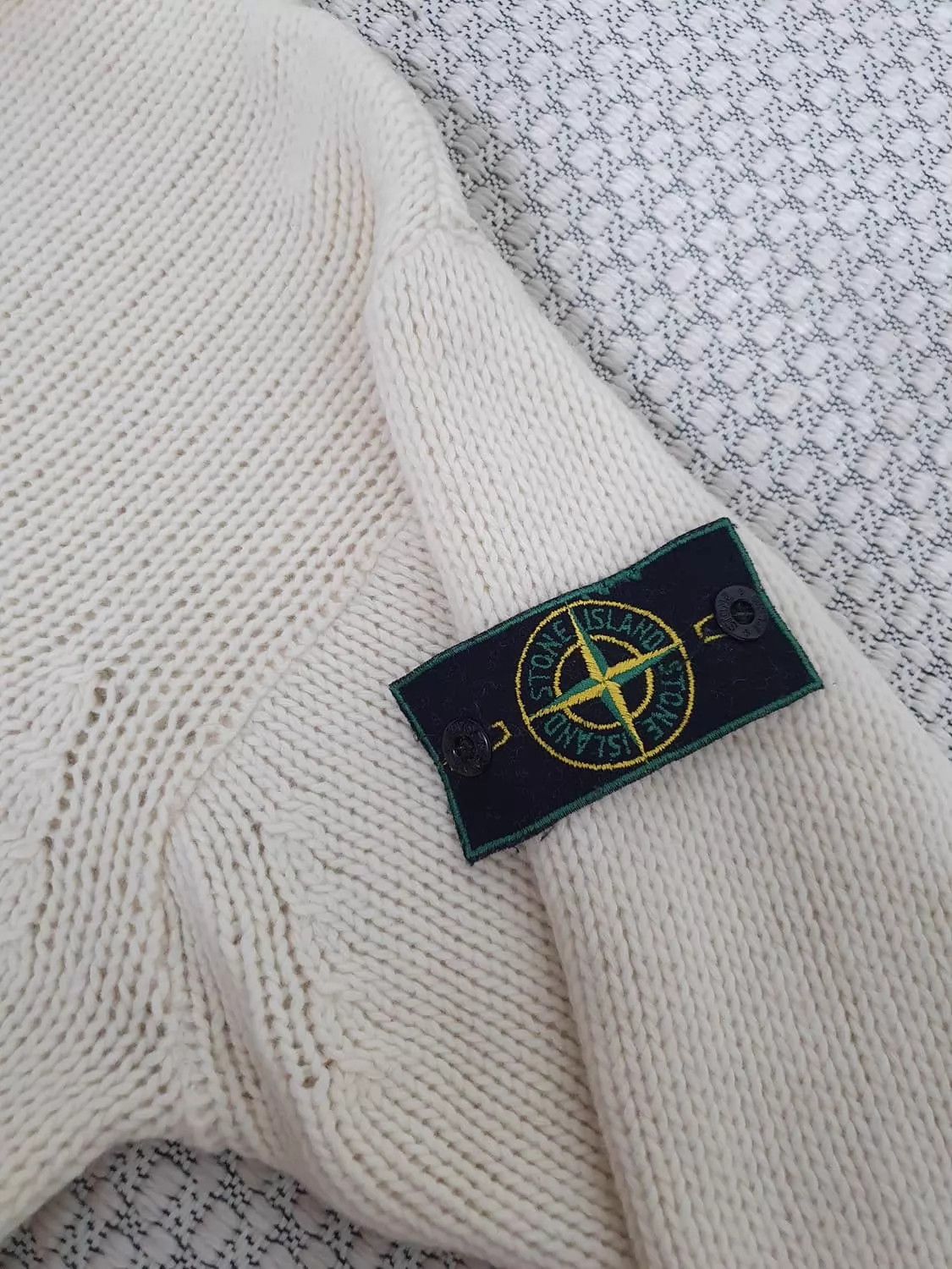 Stone Island Stone Island 90s Vintage Knit Sweater Unisex Size US L / EU 52-54 / 3 - 5 Thumbnail