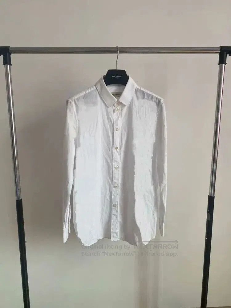 Saint Laurent Paris Sz 38 Saint Laurent Paris 18SS Classic Plain Shirt. Size US S / EU 44-46 / 1 - 1 Thumbnail