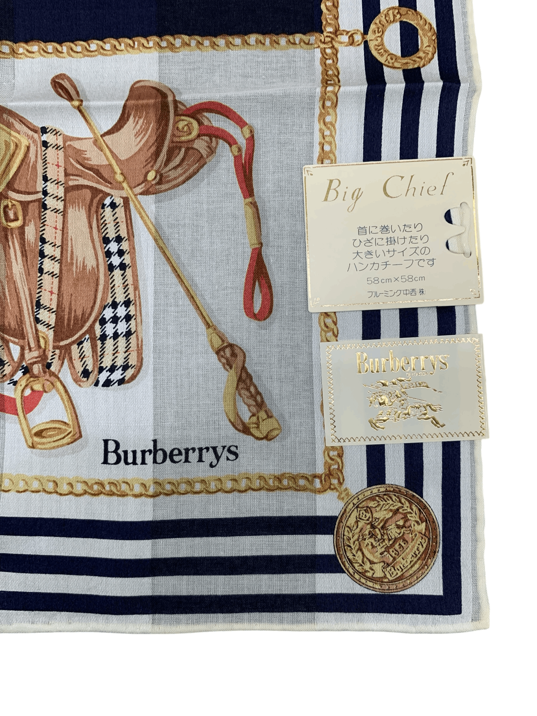 Burberry Burberrys Handkerchief / Neckerchief HKA1023 Size ONE SIZE - 6 Thumbnail