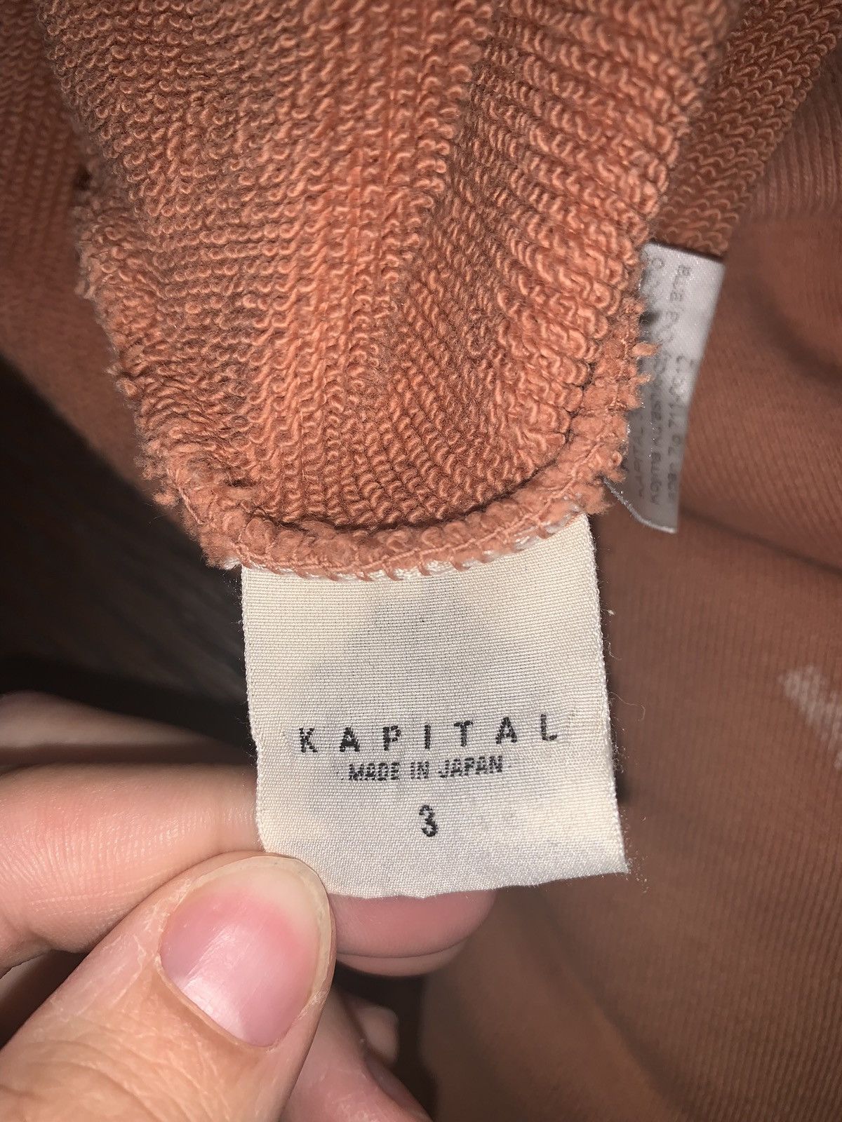Kapital × Kapital Kountry Kapital Battery College Sweatshirt Size US L / EU 52-54 / 3 - 4 Thumbnail