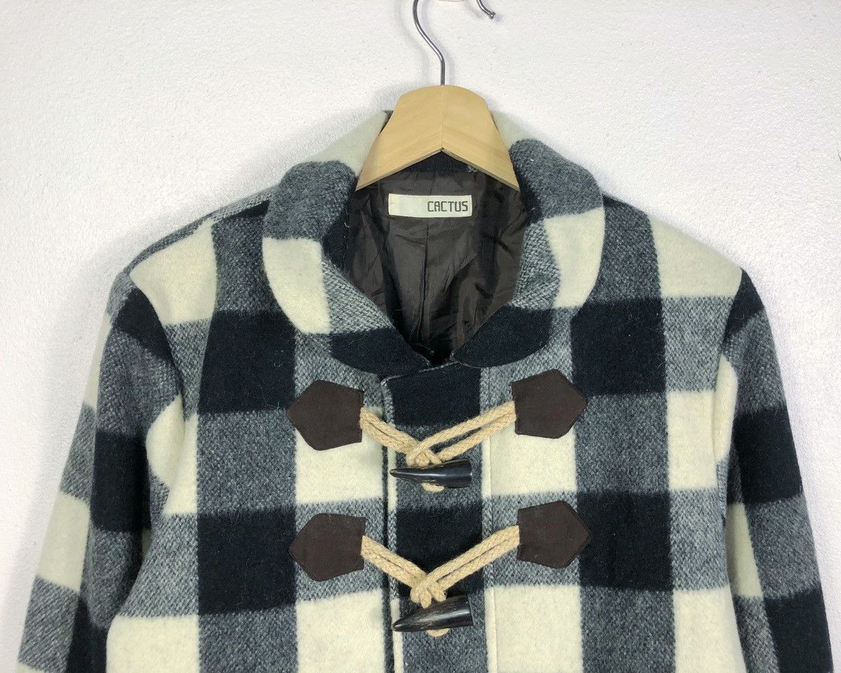 Japanese Brand Rare Cactus Duffle Wool Jacket Made in Japan Size US M / EU 48-50 / 2 - 2 Thumbnail