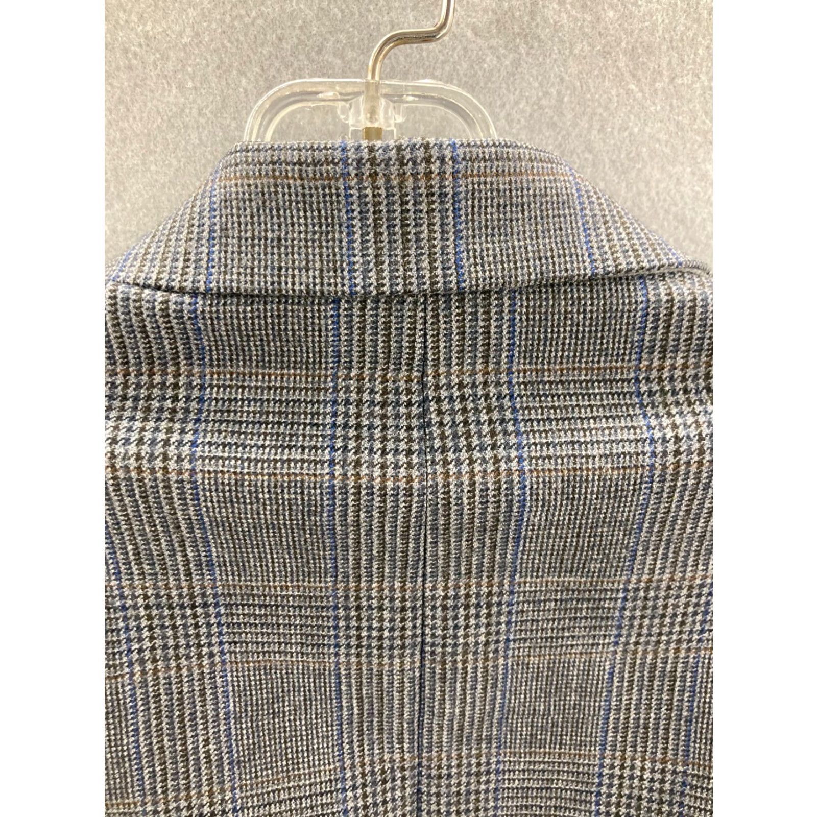 Ralph Lauren Lauren Ralph Lauren Blazer Mens 42R Gray Glen Plaid Wool Sport Coat 2-Button Regular Fit Size 42R - 7 Thumbnail