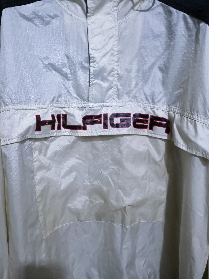 Tommy Hilfiger 90s Tommy Hilfiger Anorak Jacket Spellout Logo Size US M / EU 48-50 / 2 - 2 Thumbnail