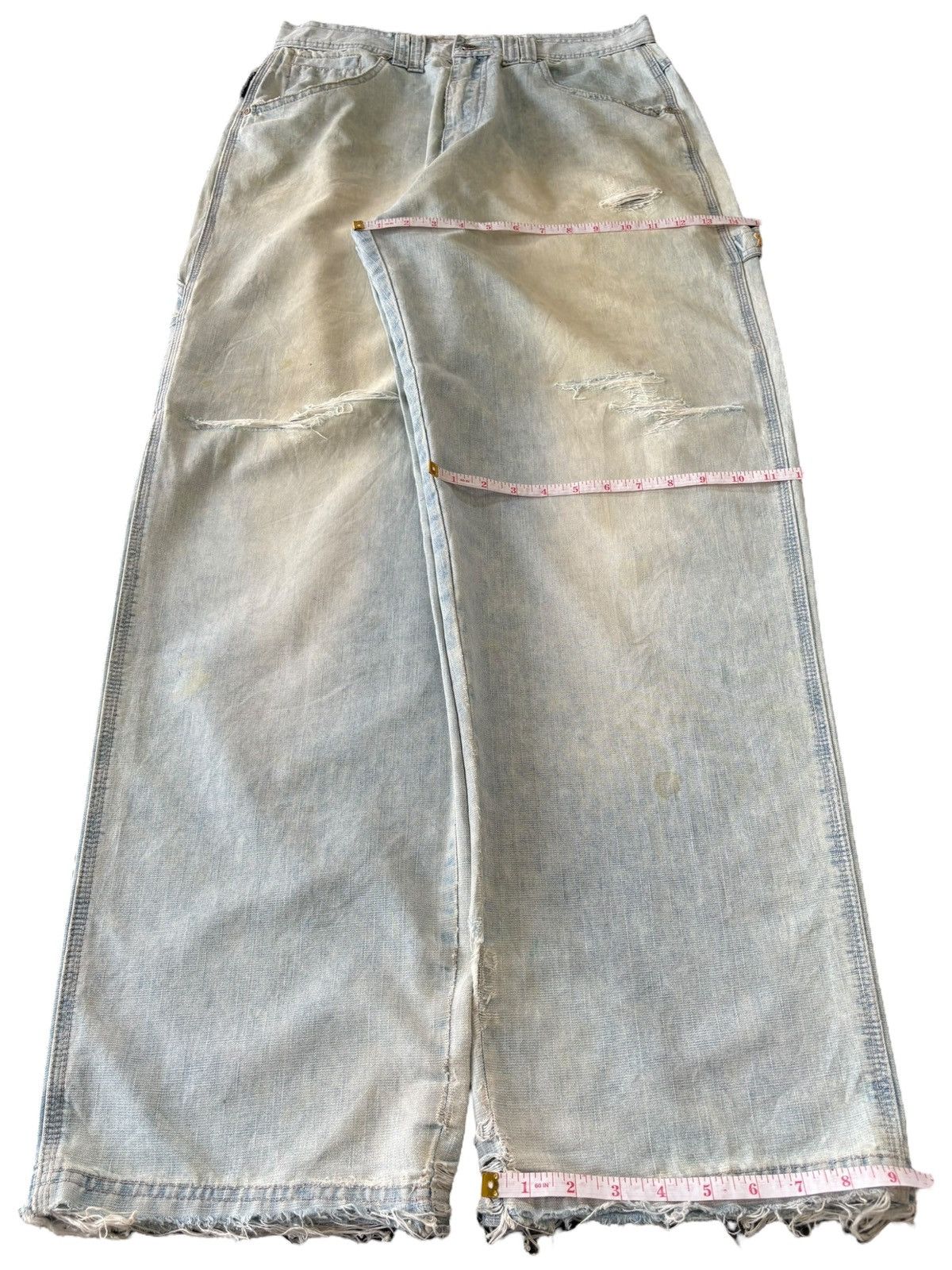 Snoop Dogg Vintage Y2K Snoop Dogg Carpenter Distressed Baggy Jeans Size US 32 / EU 48 - 13 Thumbnail