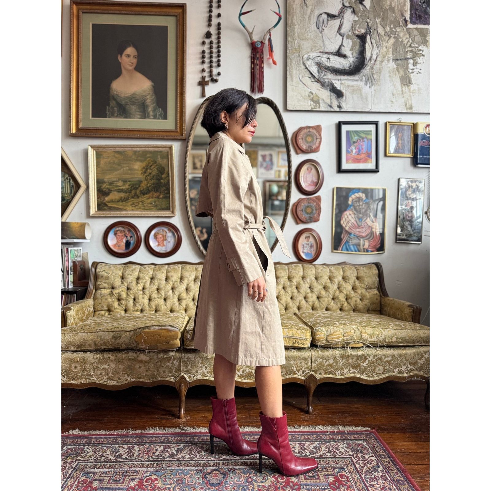 London Fog Vintage London Fog Rain Coat Ladies Size XS Size XS / US 0-2 / IT 36-38 - 3 Thumbnail