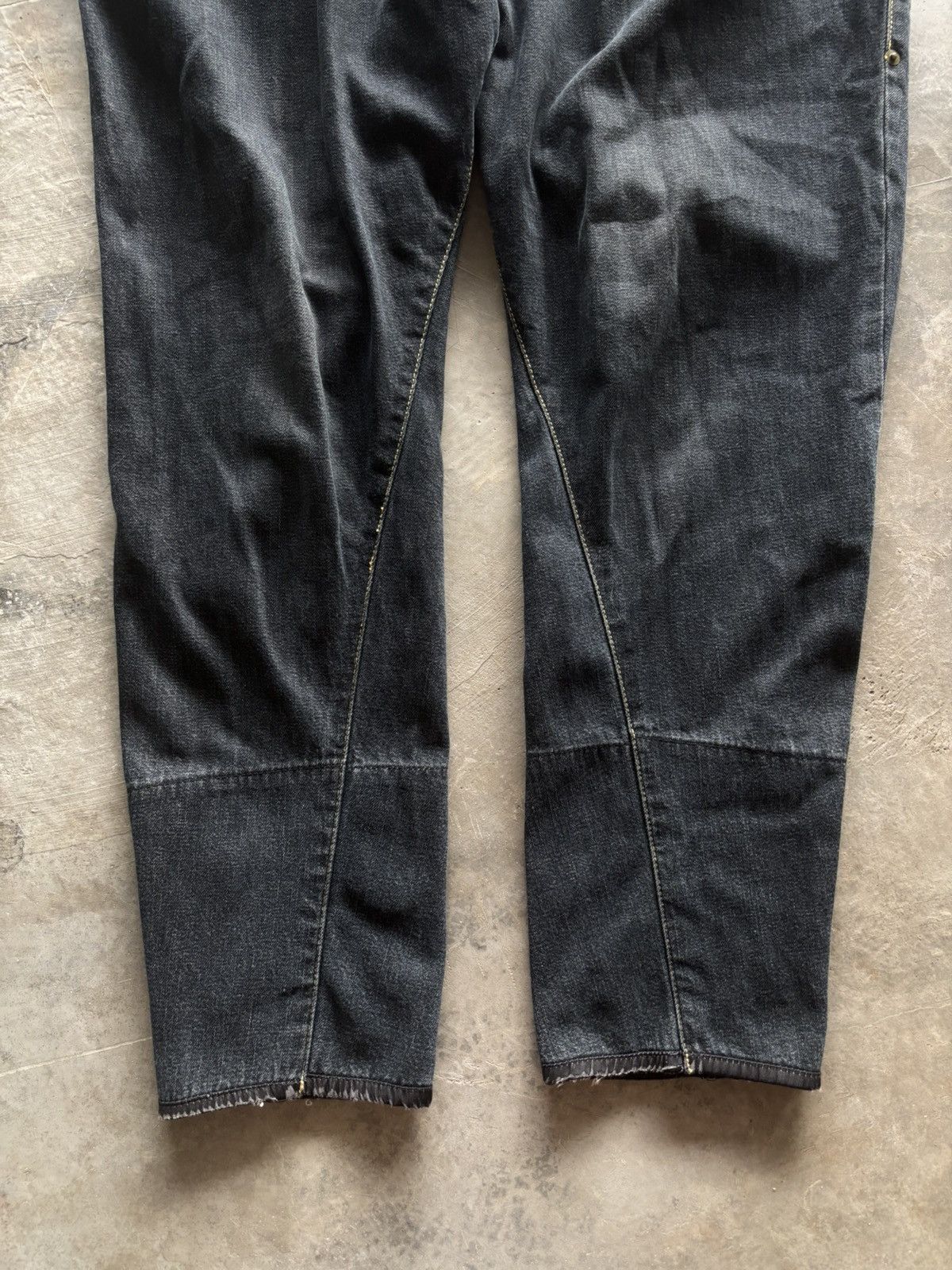 Frapbois FRAPBOIS doublewaist experimental jeans japanese punk gothic Size US 32 / EU 48 - 13 Thumbnail