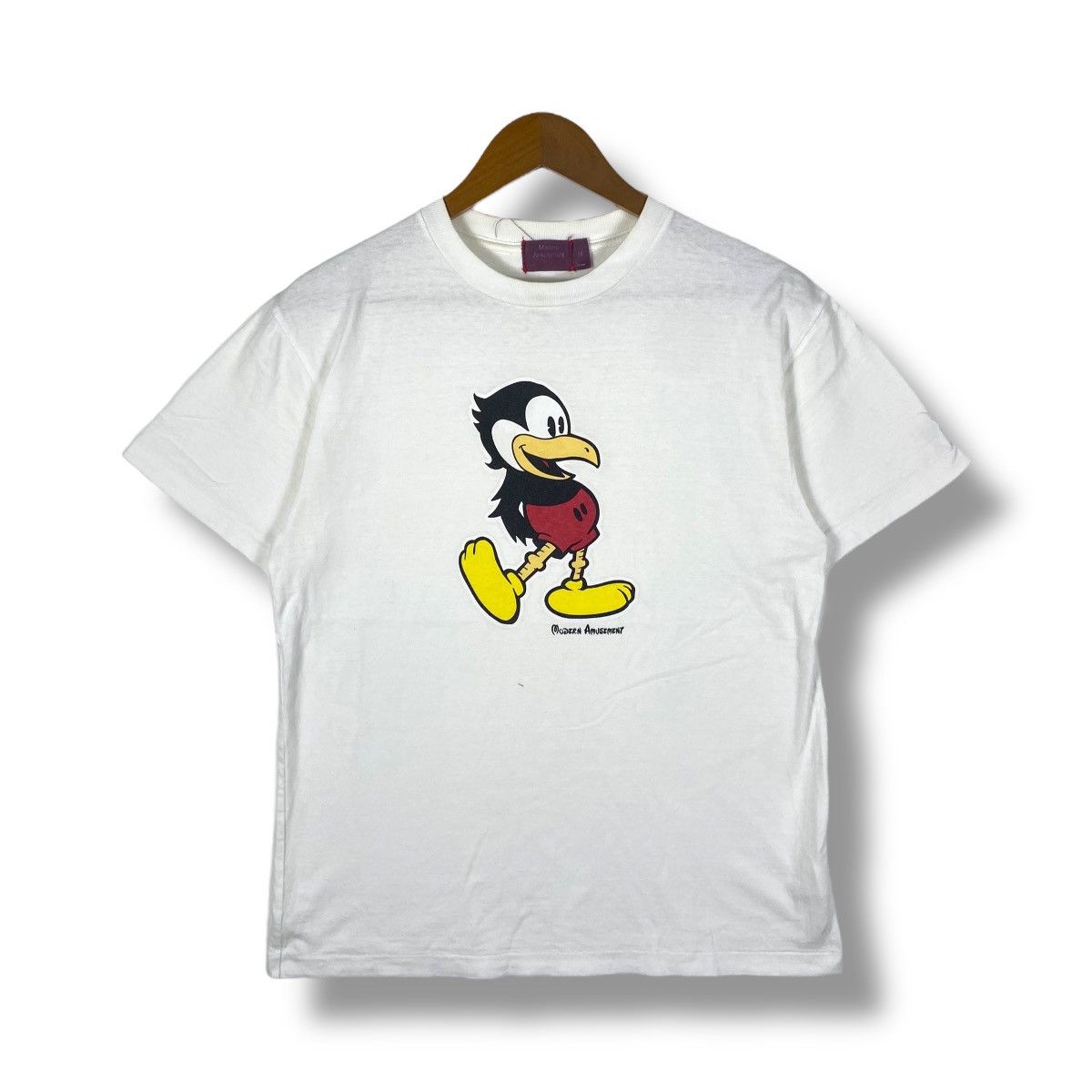 Modern Amusement × Vintage Vintage 00's MODERN AMUSEMENT Mickey Mouse Tee Shirt Size US M / EU 48-50 / 2 - 1 Thumbnail