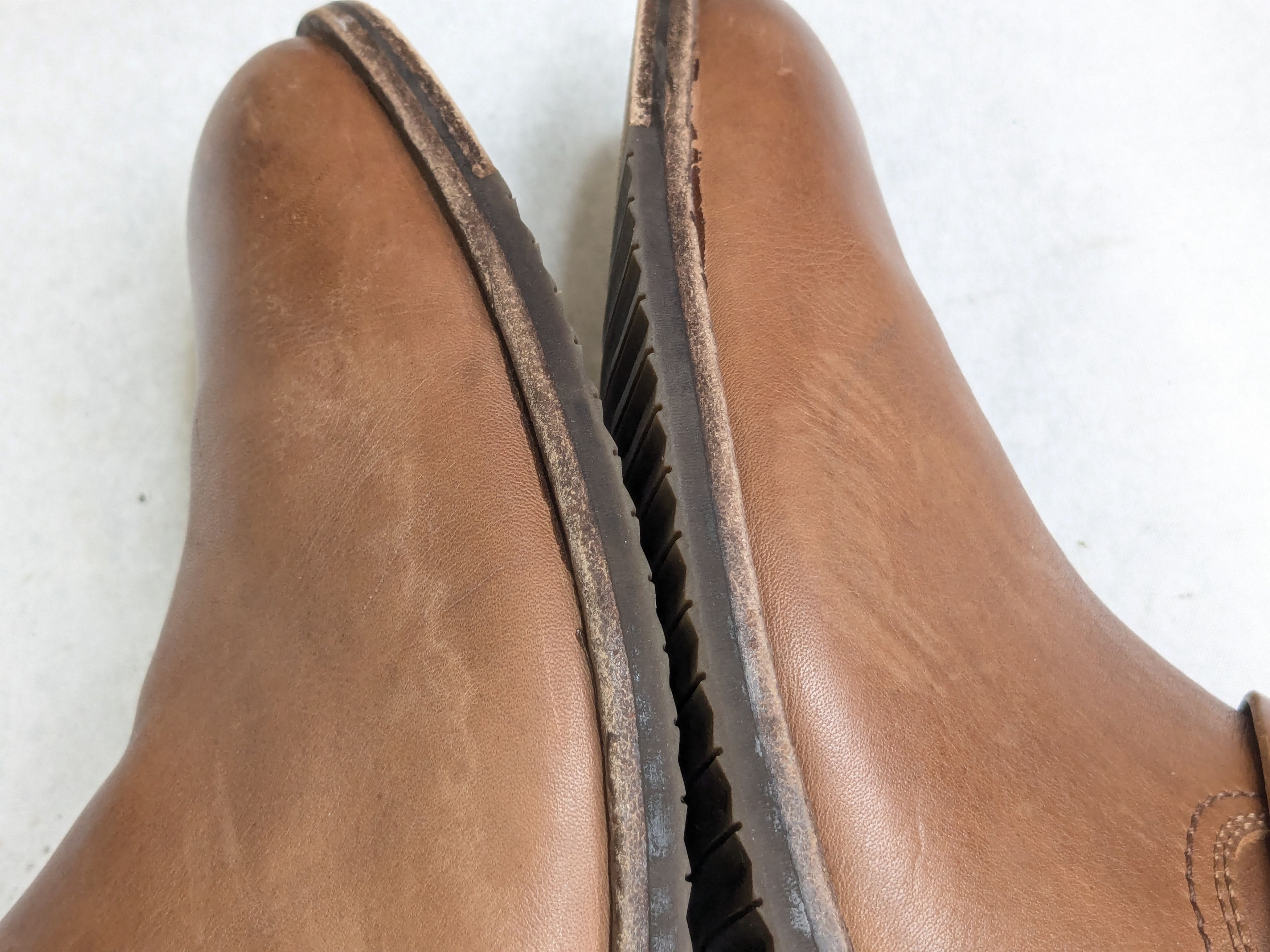Frye Frye Harness Boots Brown 10.5 Leather Buckle Strap Size US 10.5 / EU 43-44 - 5 Thumbnail