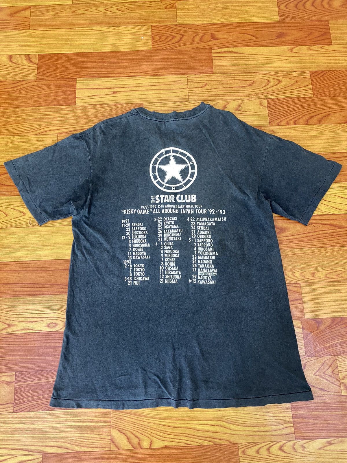 Band Tees × Vintage Vintage 90s The Star Club Japan Rock Band Tour Size US L / EU 52-54 / 3 - 3 Thumbnail