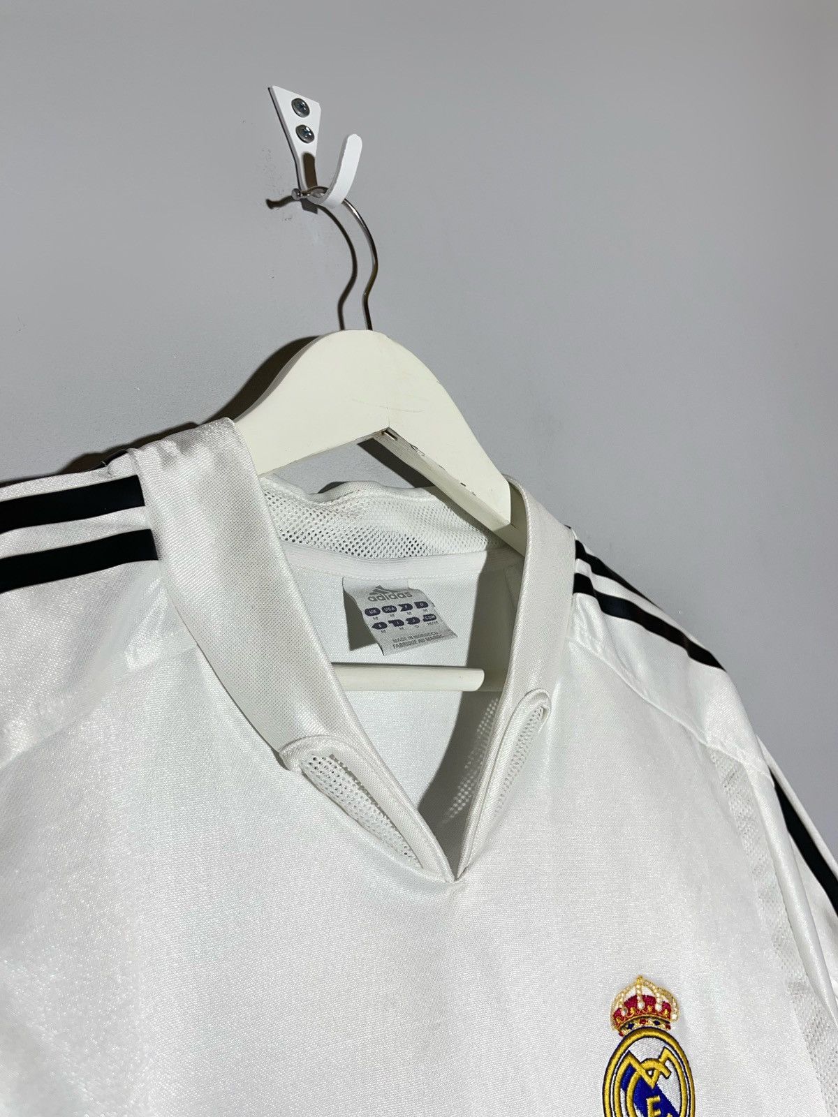 Adidas × Vintage Real Madrid Adidas Vintage 2004/05 Home Y2k Football Shirt Size US M / EU 48-50 / 2 - 10 Thumbnail