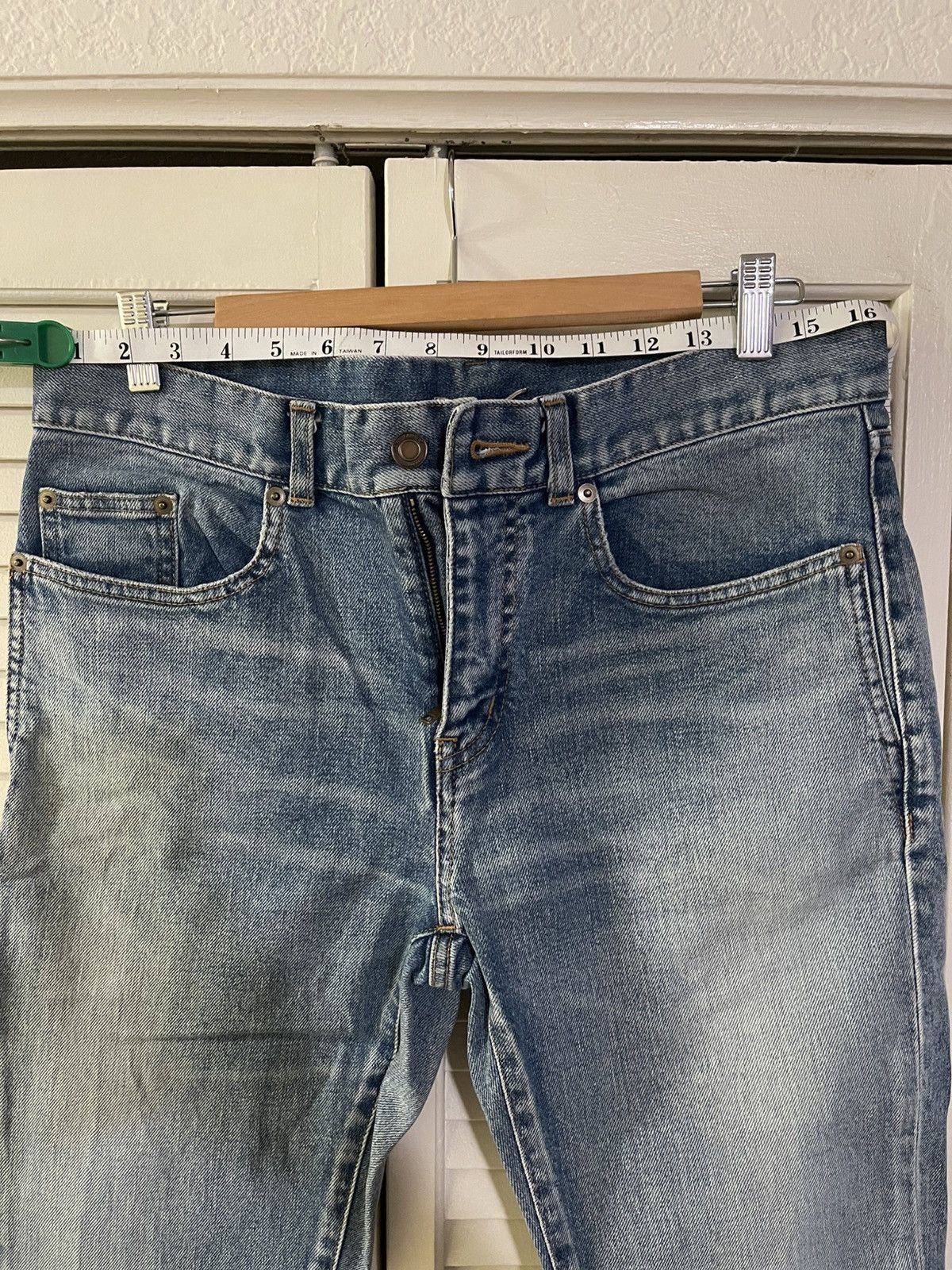 Saint Laurent Paris Saint Laurent Skinny Jeans Size US 31 - 4 Thumbnail