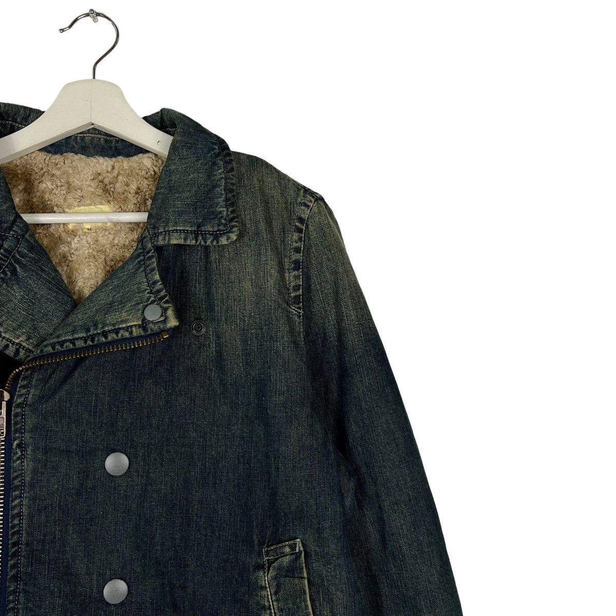 Johnbull 🔥 JOHN BULL DYED BROKEN DENIM JACKET Size US M / EU 48-50 / 2 - 5 Thumbnail