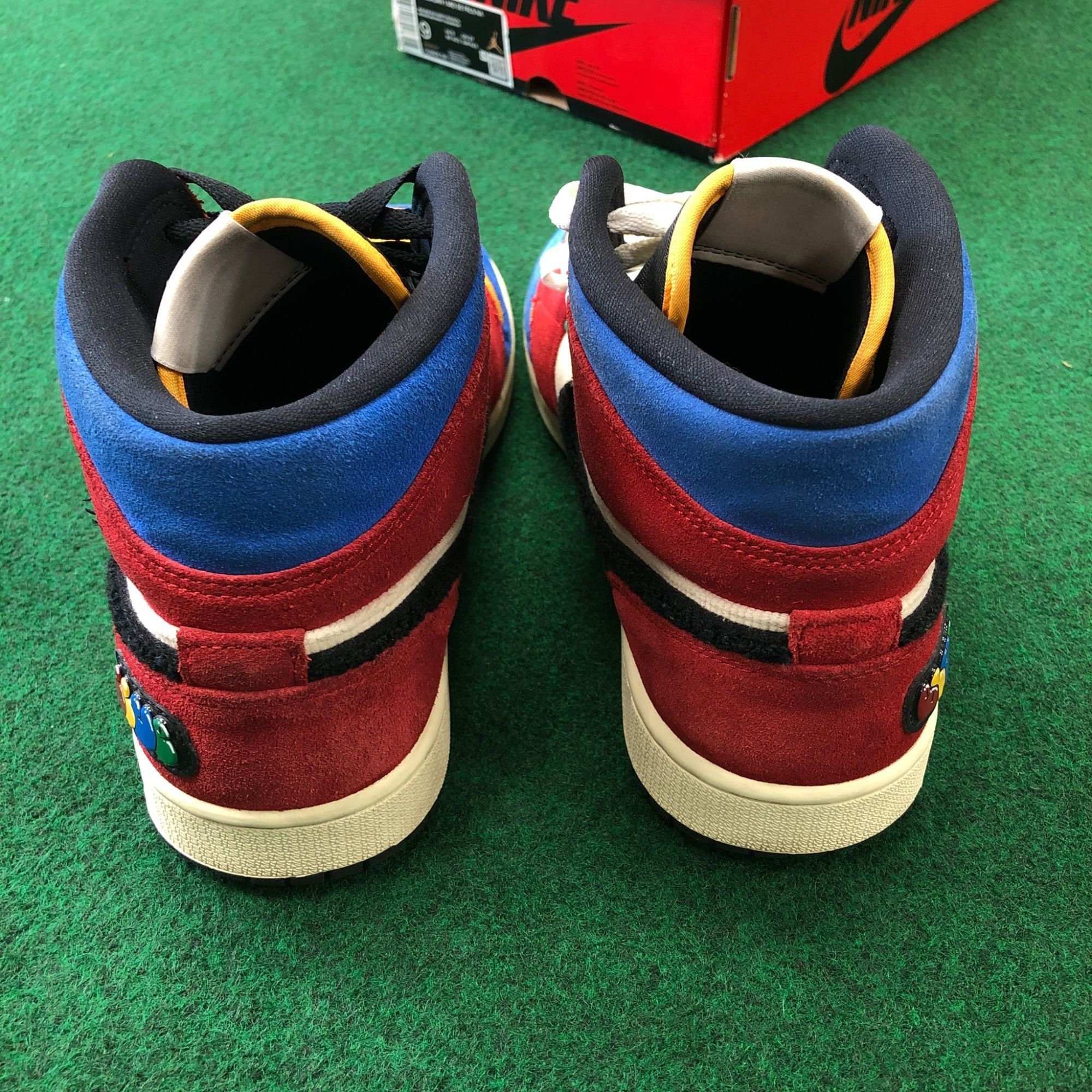 Nike Pre-Owned Air Jordan 1 Mid Fearless ‘Blue the Great’ - Size Size US 9 / EU 42 - 5 Thumbnail