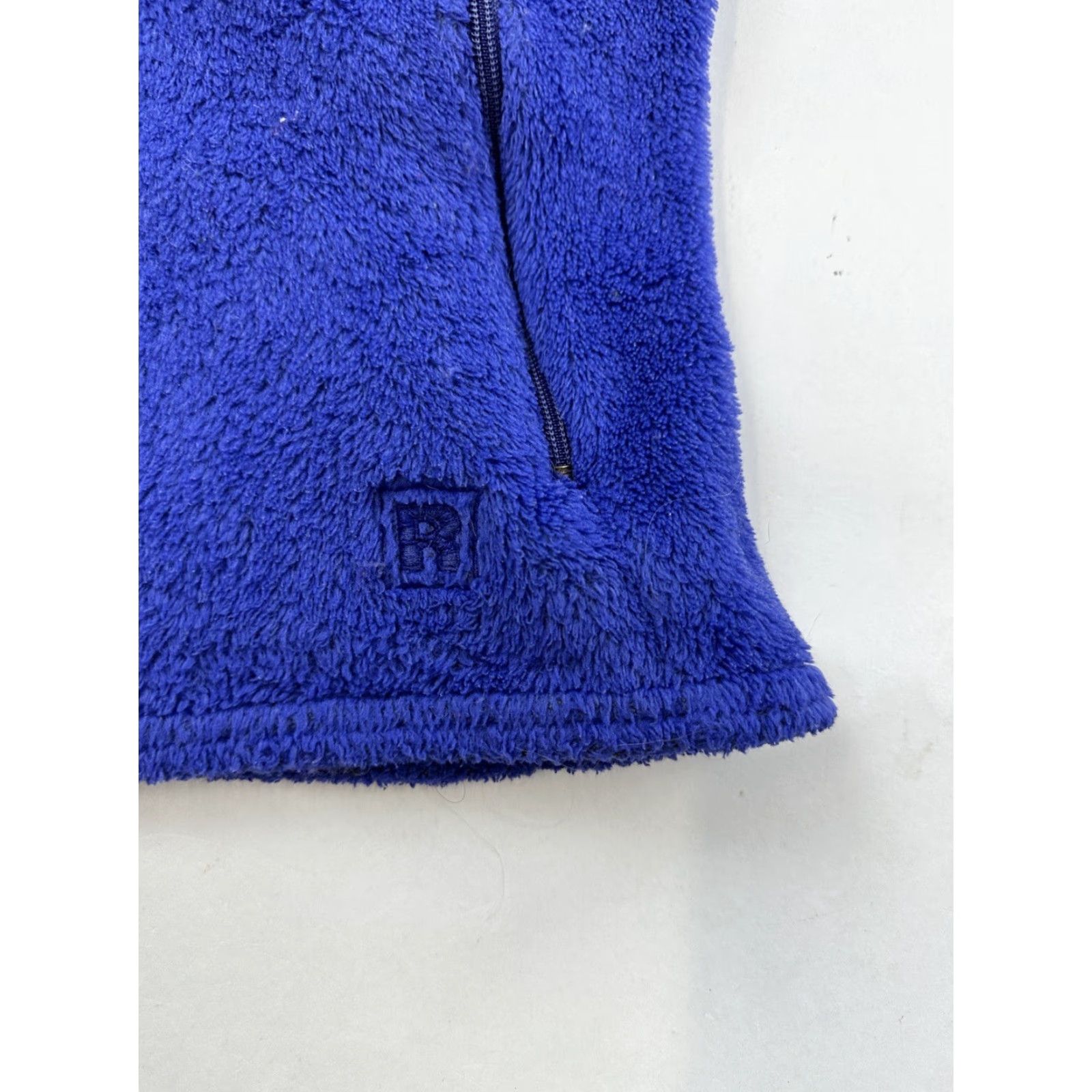 Patagonia VINTAGE Patagonia Fleece Vest Jacket Womens XS Blue Logo Retro Size XS / US 0-2 / IT 36-38 - 2 Thumbnail