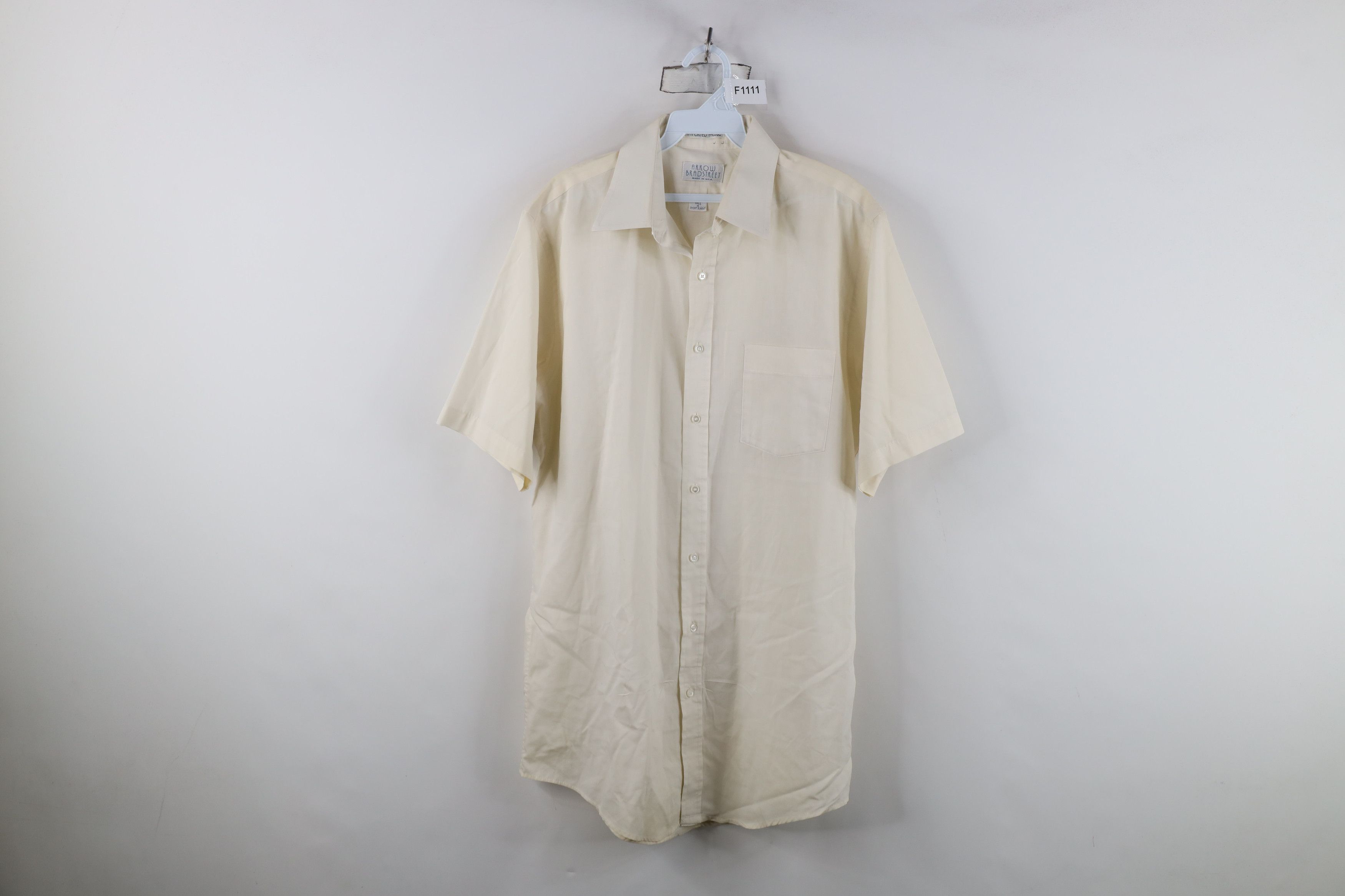 Vintage Vintage 70s Streetwear Short Sleeve Collared Button Shirt Size US M / EU 48-50 / 2 - 1 Thumbnail