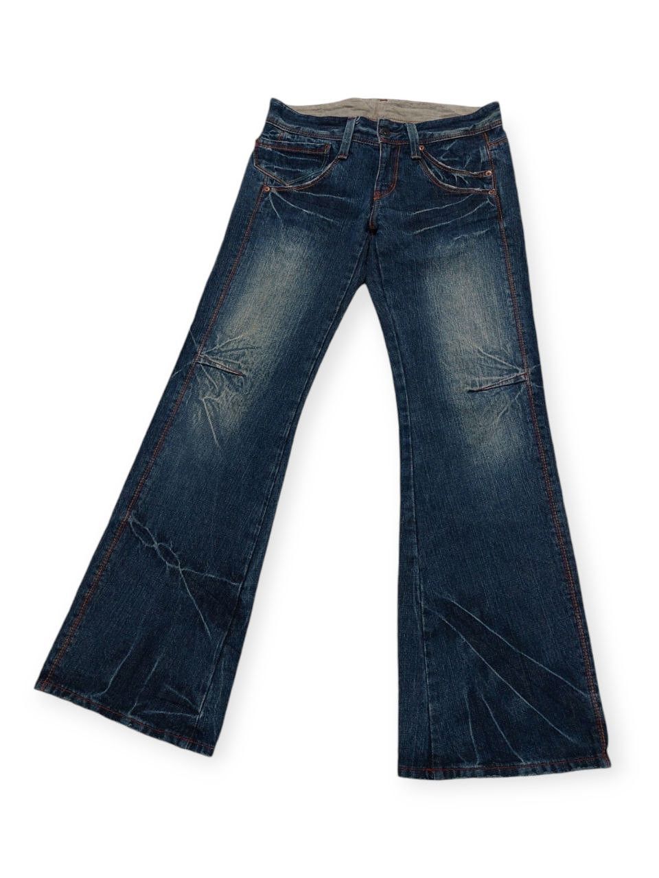 Vintage Et Boite Japanese Wide Leg Flare Denim Size US 32 / EU 48 - 1 Thumbnail