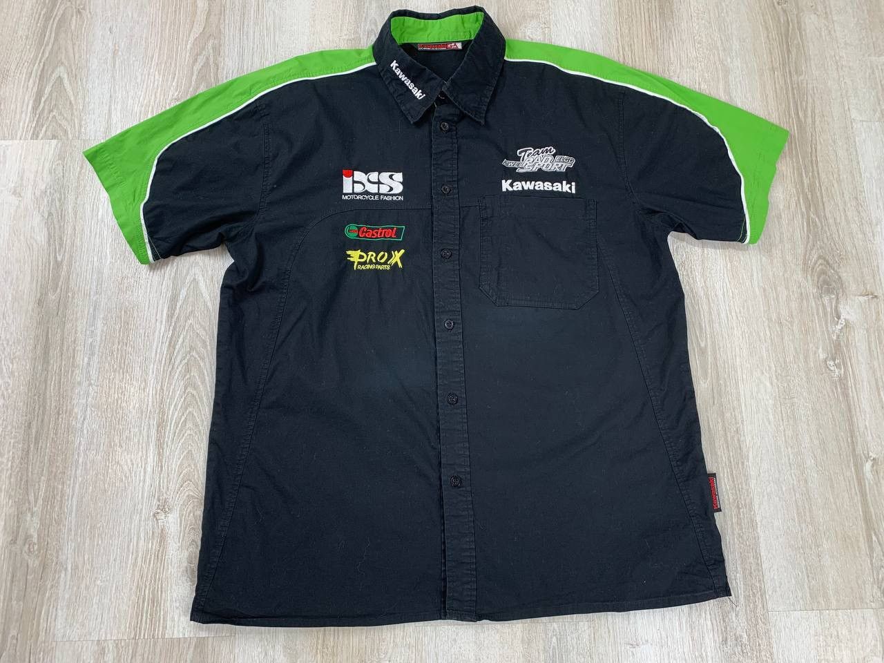 Vintage Mens shirt Kawasaki Size L Size US L / EU 52-54 / 3 - 2 Thumbnail