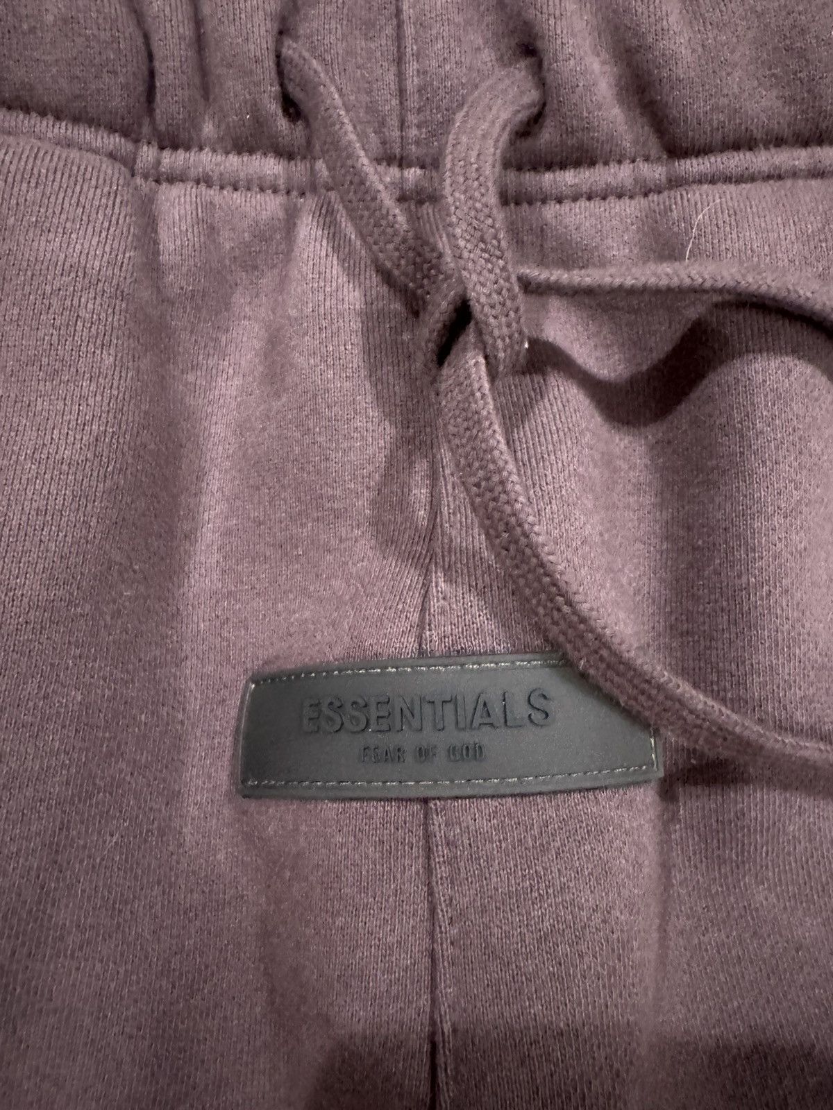 Fear of God Plum/Brown colored essentials sweatpants Size US 44 / EU 60 - 3 Thumbnail