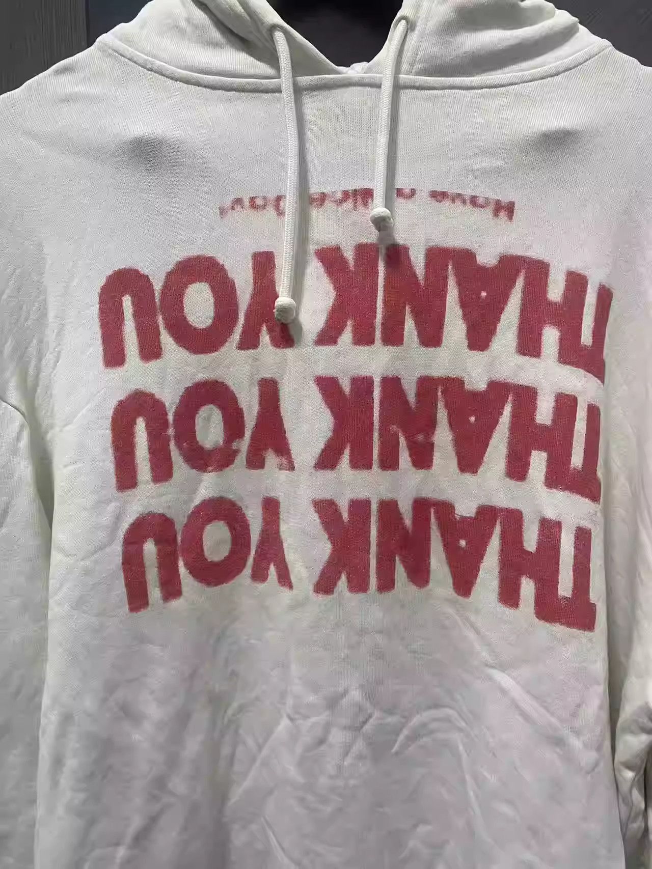 Raf Simons Raf Simons 17ss Thank you slogan short sleeve-2505 Size US M / EU 48-50 / 2 - 3 Thumbnail