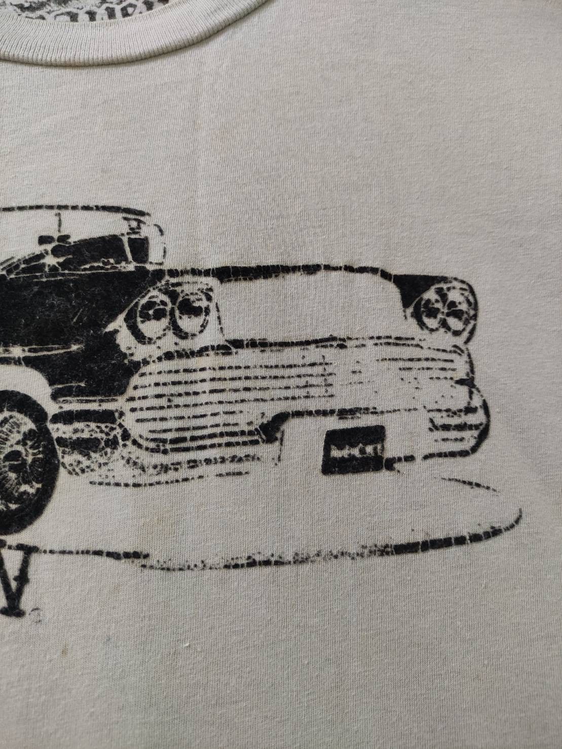 Misfits × Vintage Vtg 00's Draven Y2K Chevy '55 Gasser Bel Air T-shirt Size US M / EU 48-50 / 2 - 5 Thumbnail