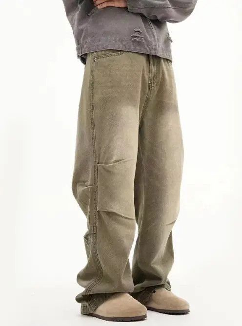 Japanese Brand Riyo American retro high street distressed casual jeans Size US 32 / EU 48 - 6 Thumbnail