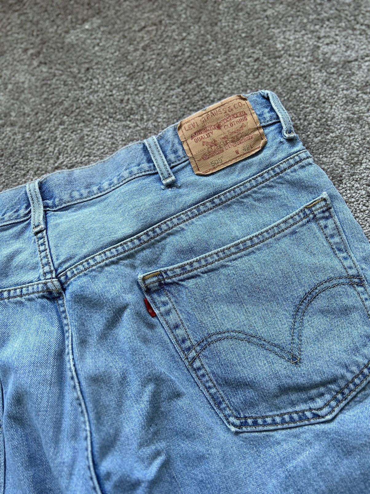 Levi's × Levi's Vintage Clothing × Vintage Vintage Levi Denim Dad Shorts Size US 42 / EU 58 - 5 Thumbnail