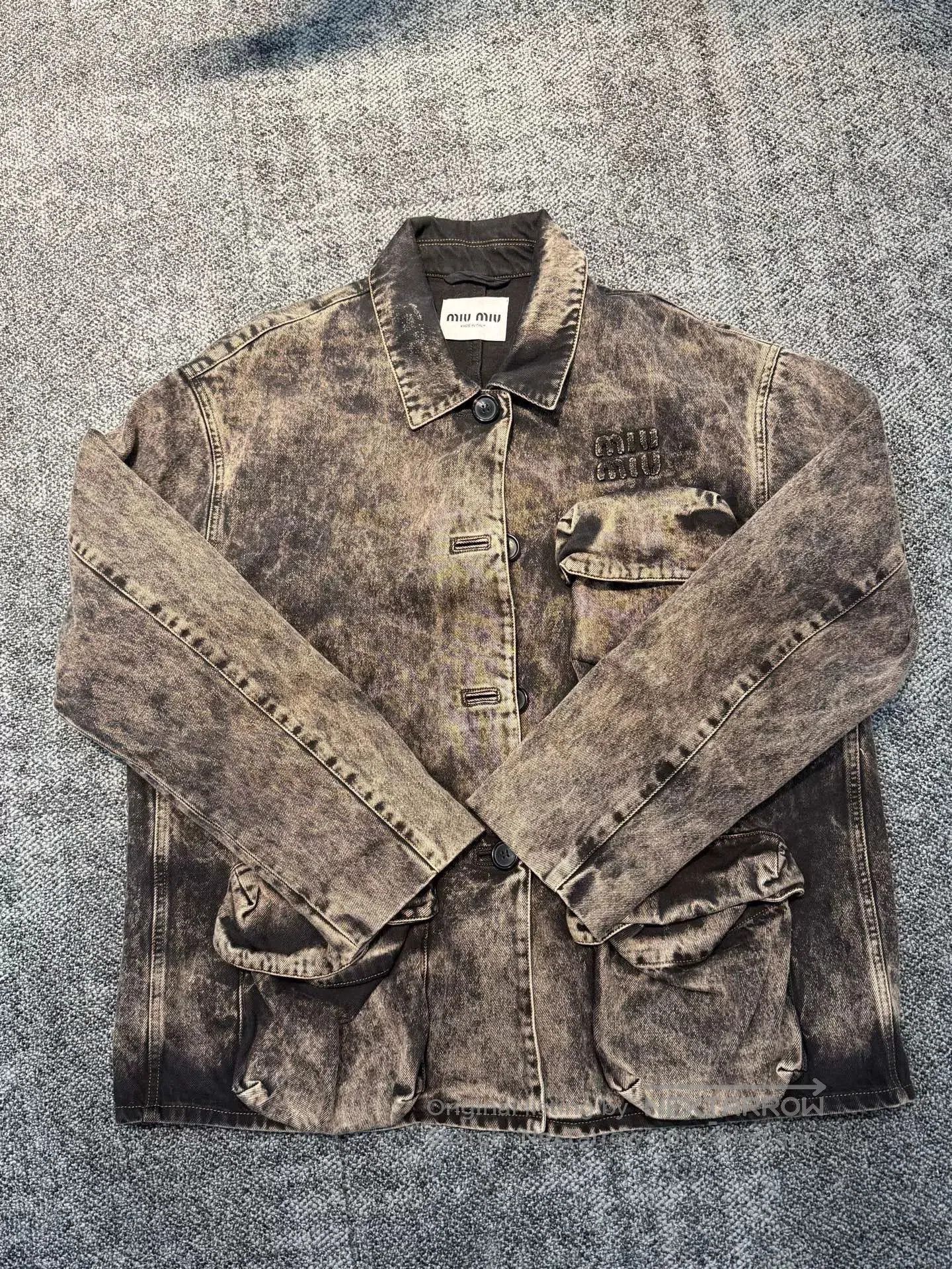 Miu Miu Miu Miu Vintage Denim Jacket. Size S / US 4 / IT 40 - 1 Thumbnail