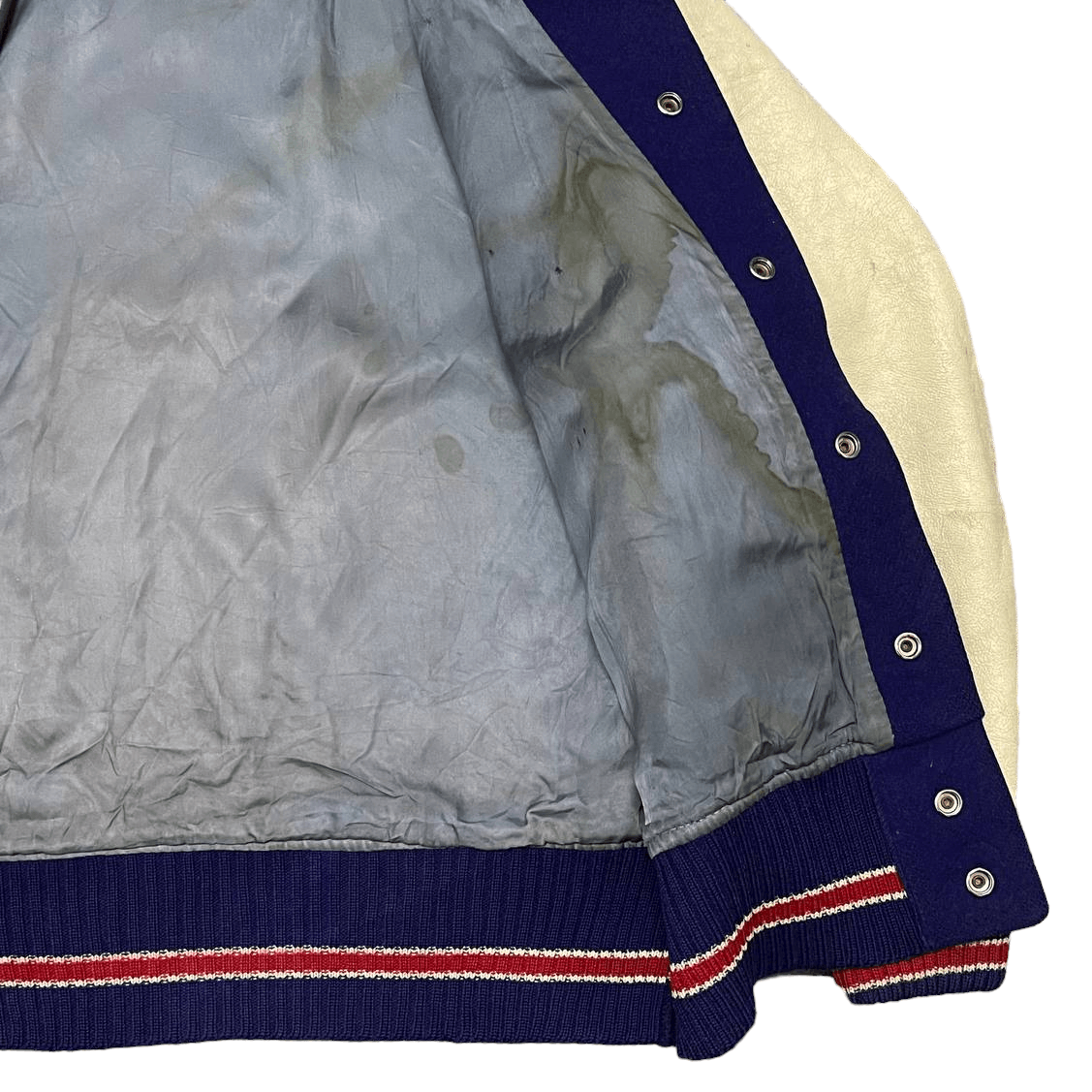 Japanese Brand Vintage 60's Blue Letterman HL Whiting Varsity Jacket Size US M / EU 48-50 / 2 - 9 Thumbnail