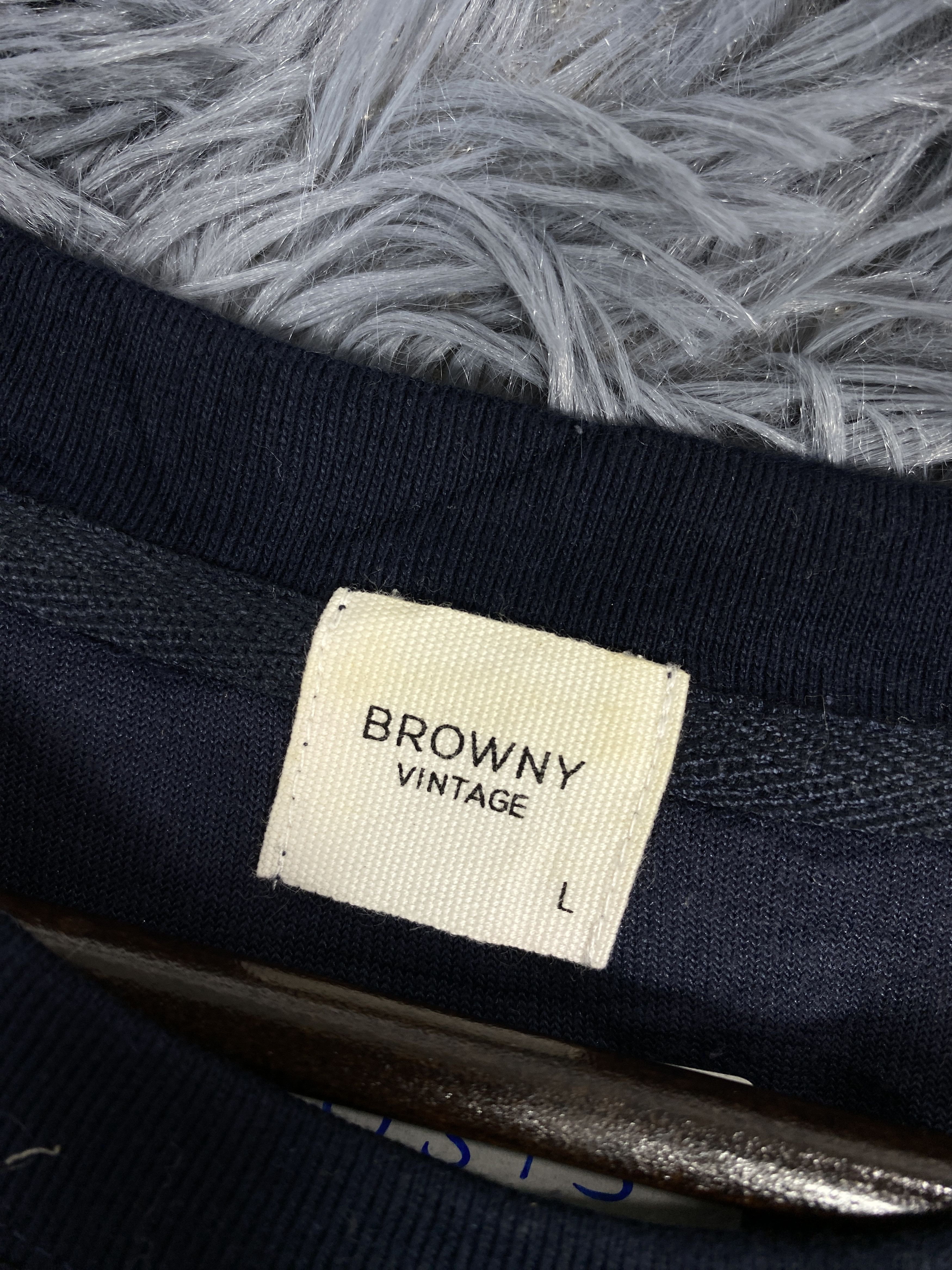Japanese Brand Vintage Browny Long Sleeve Shirts Size US L / EU 52-54 / 3 - 7 Thumbnail