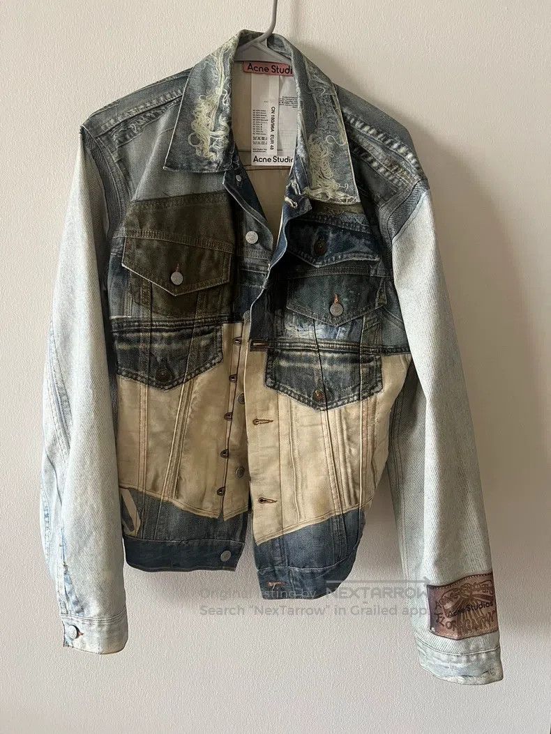 Acne Studios Denim Printed Jacket