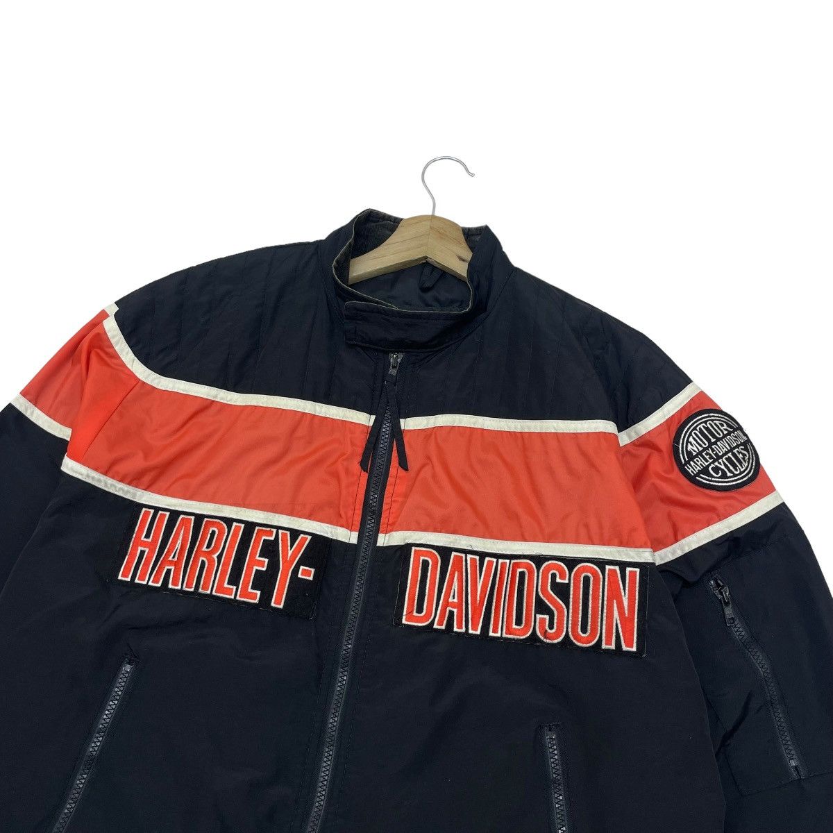 Harley Davidson 🔥Harley Davidson Light Bomber Biker Jacket Size US M / EU 48-50 / 2 - 4 Thumbnail