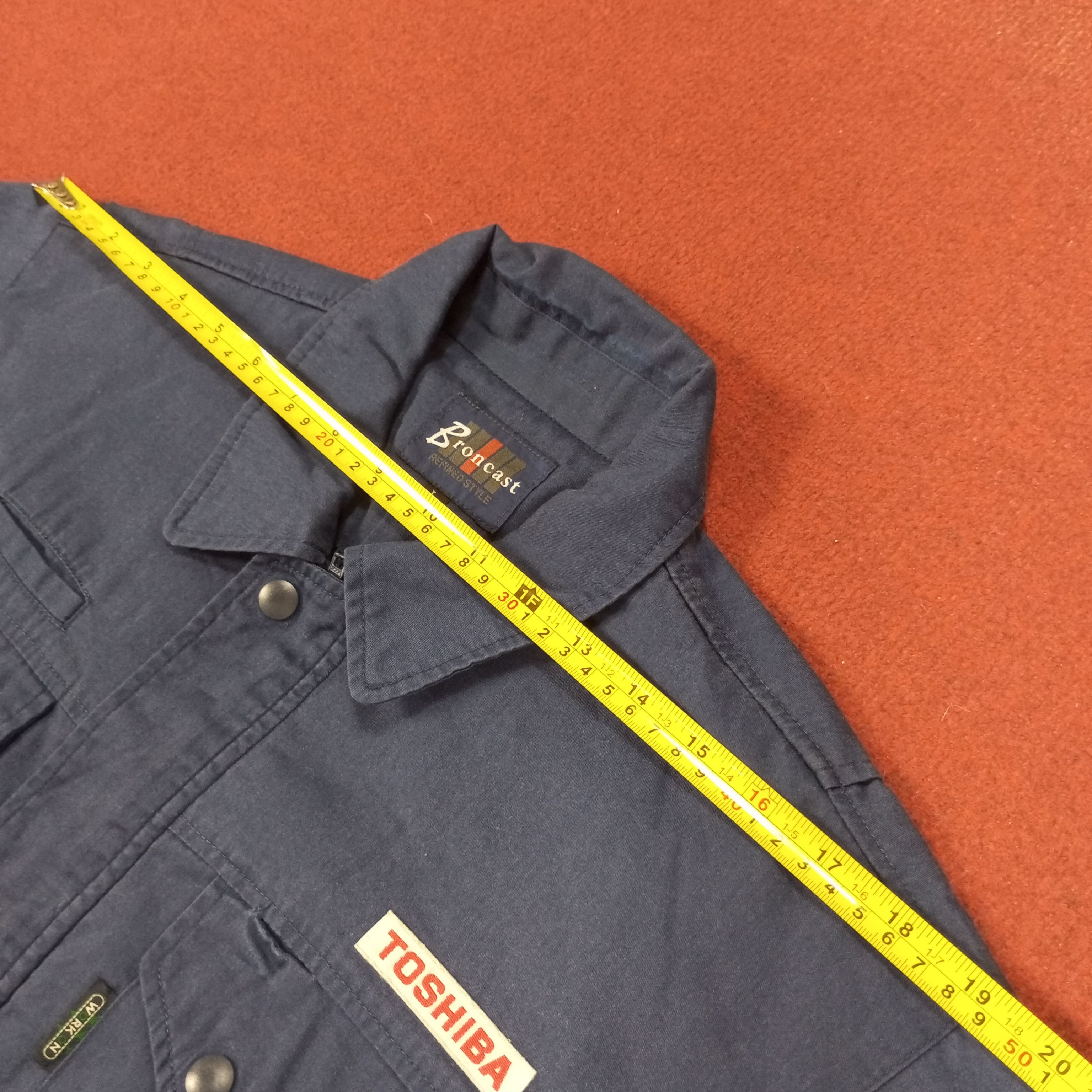 Japanese Brand × Vintage Toshiba Japanese Brand Workwear Style Jacket Size US L / EU 52-54 / 3 - 9 Thumbnail