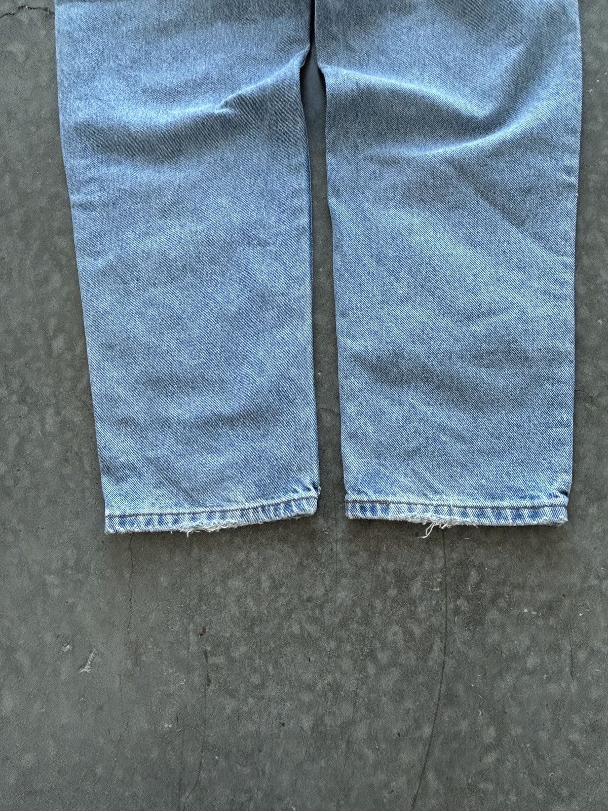 Levi's Vintage 90s Levis 550 Orange Tab Jeans 36x32 Size US 36 / EU 52 - 9 Thumbnail