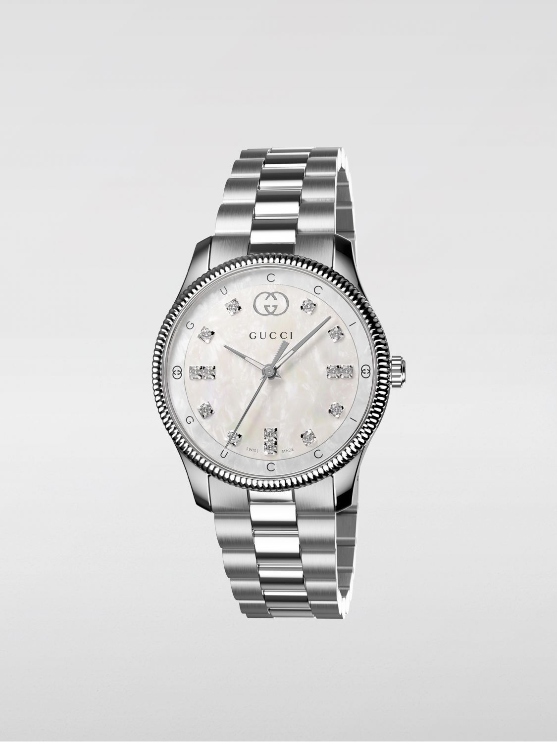 Gucci Watch Woman Silver