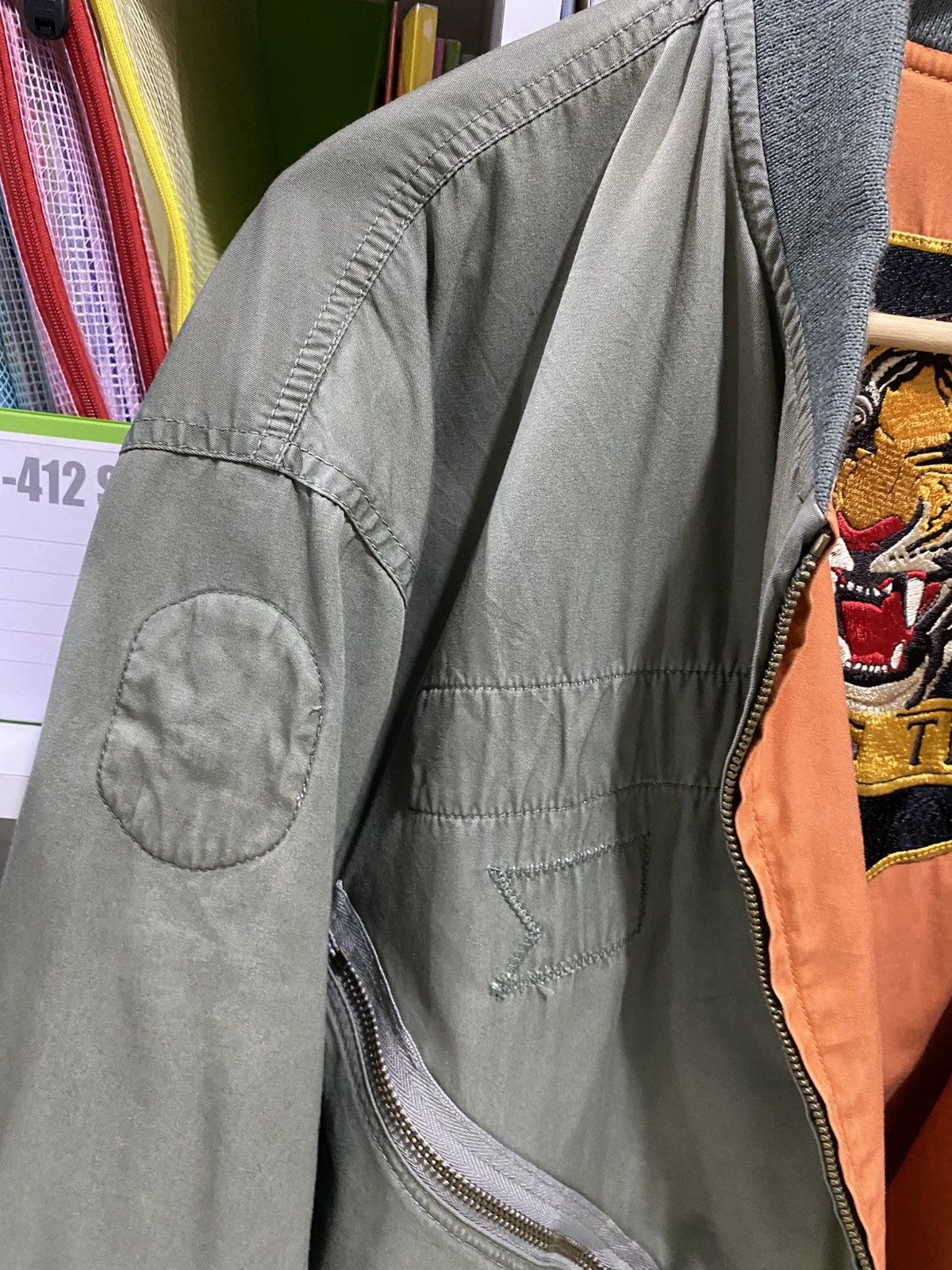 Polo Ralph Lauren Rare Polo Ralph Lauren Fortis Tigrim Reversible Ma-1 Jacket Size US XXL / EU 58 / 5 - 15 Thumbnail