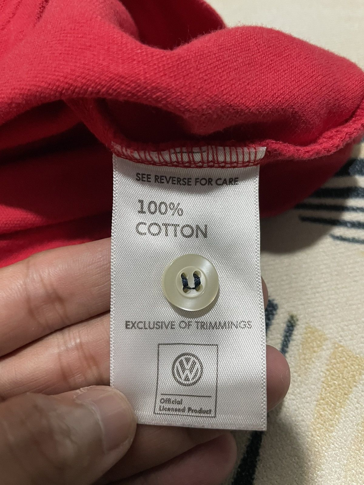 Vintage Vintage Polo T-Shirt Volkswagen Size US L / EU 52-54 / 3 - 5 Thumbnail