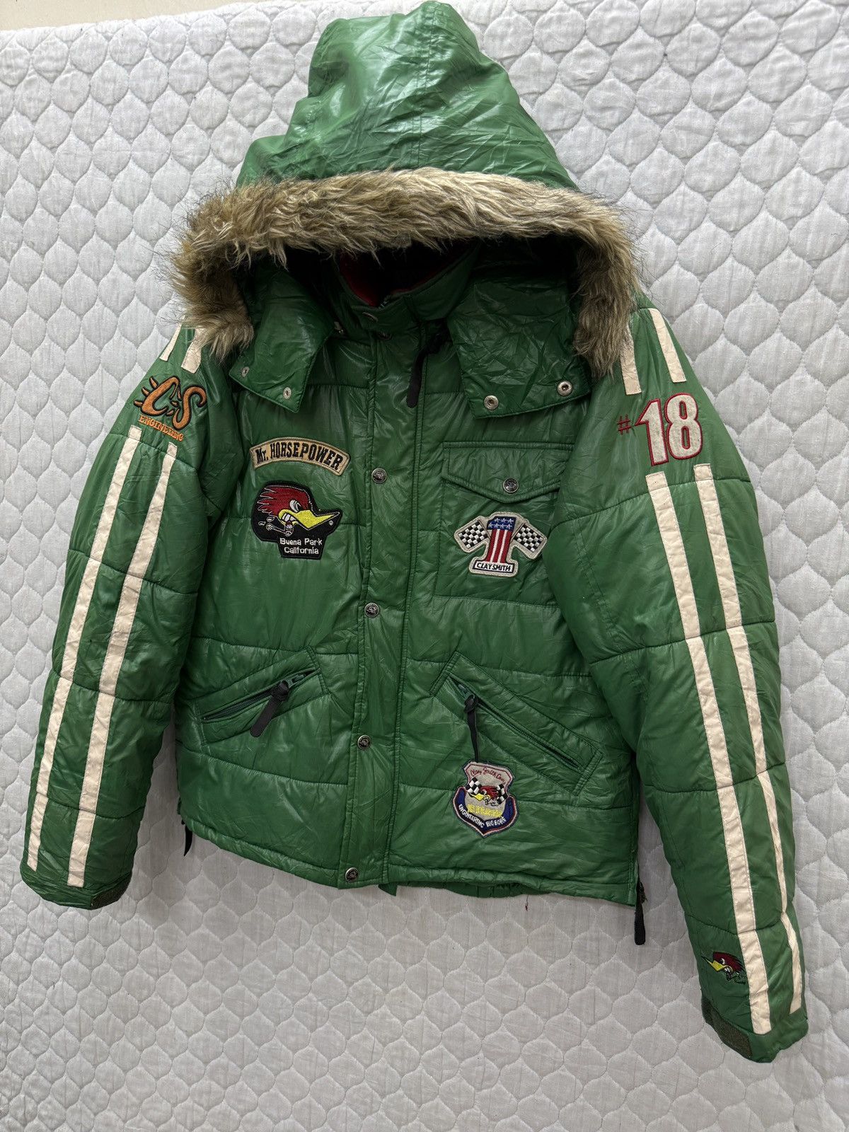 Sports Specialties 🔥🔥🔥STEALS CLAY SMITH CAMS MOONEYES PUFFER JACKET Size US M / EU 48-50 / 2 - 3 Thumbnail