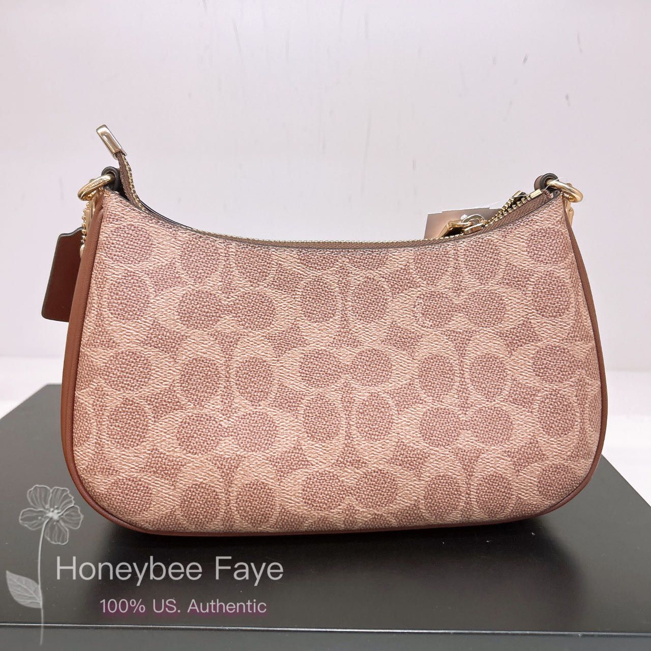 Coach Teri Shoulder Bag In Signature Canvas CV933 Size ONE SIZE - 8 Thumbnail